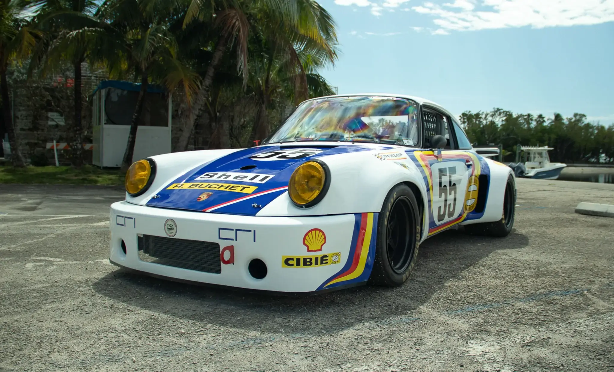 Miniature Arena 1/43 Porsche 911 Carrera RSR N°422 – Brescia Corse 1974 (occasion, état Correct)