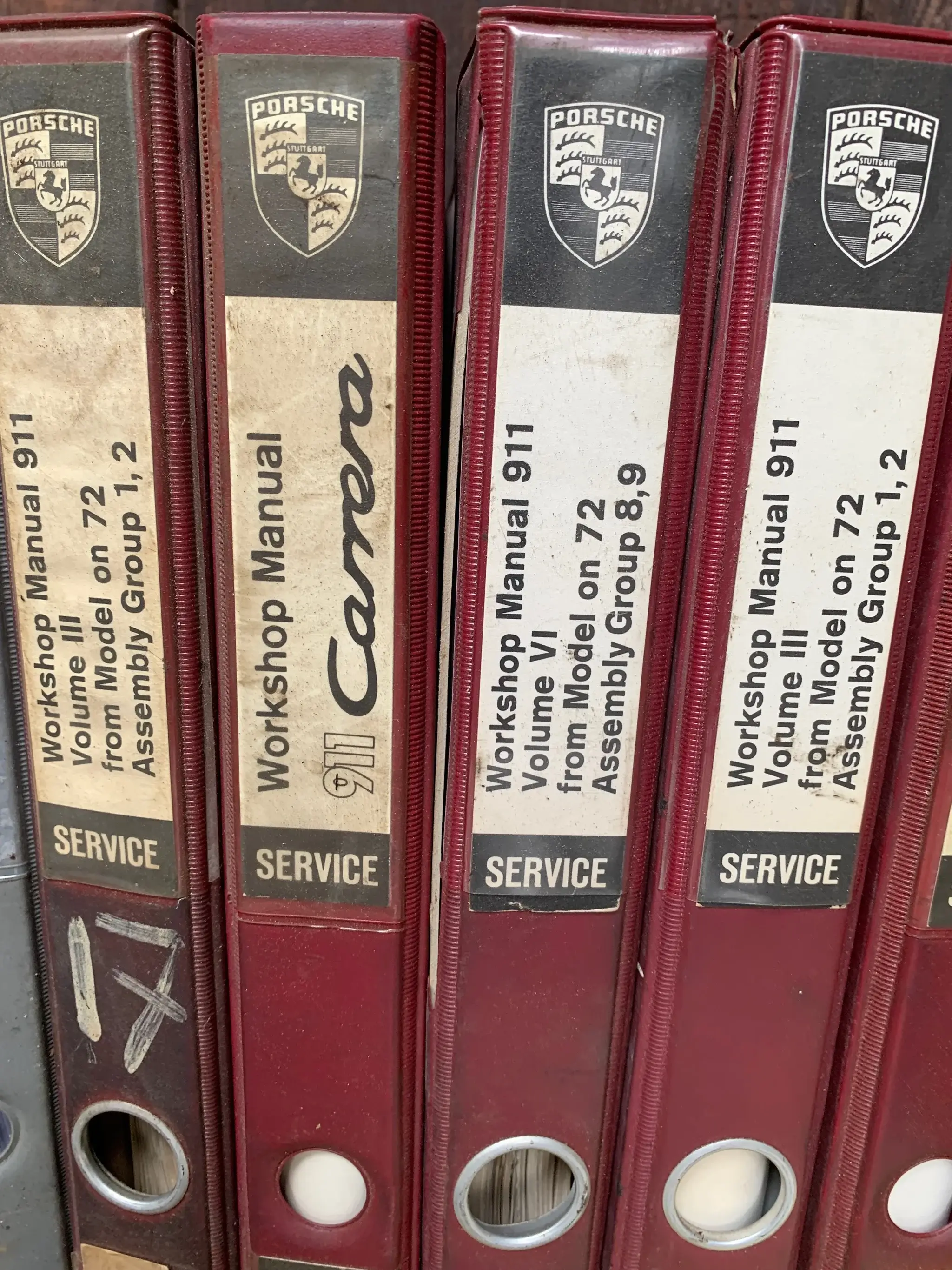 MP: Collection of Porsche 911 Factory Workshop Manuals | PCARMARKET