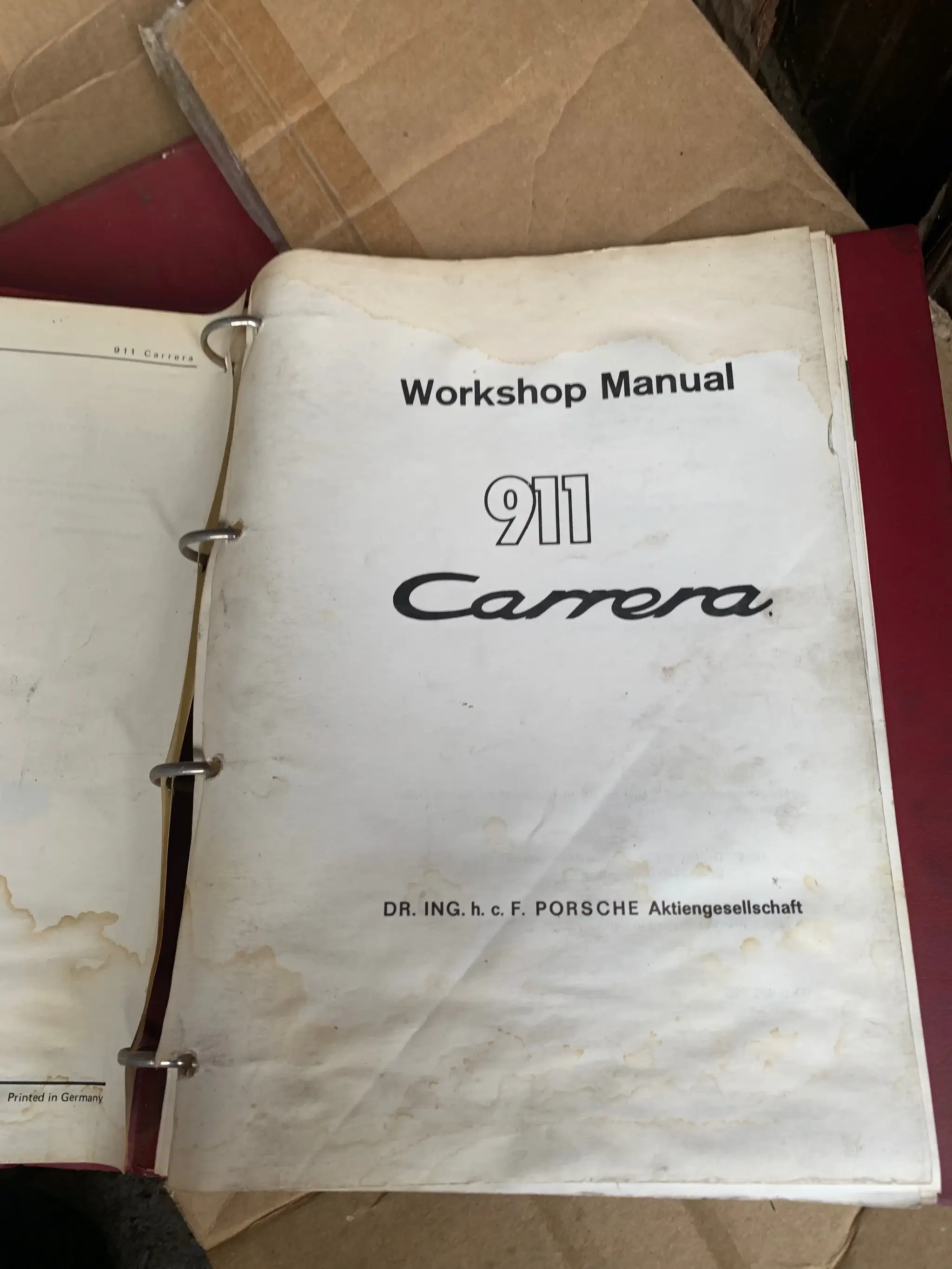MP: Collection of Porsche 911 Factory Workshop Manuals | PCARMARKET