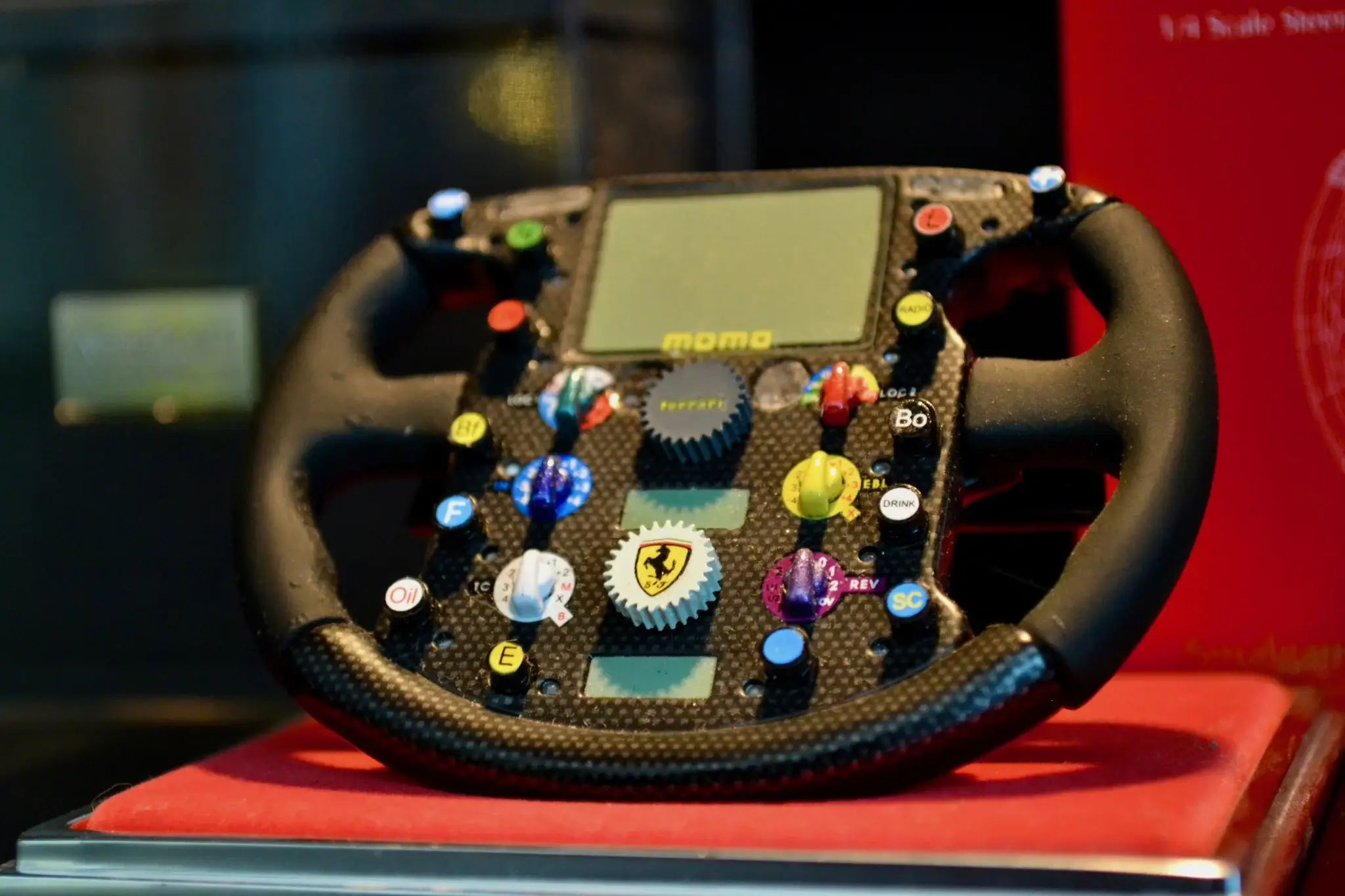 No Reserve 1:4 Scale Ferrari F2004 Steering Wheel Model by Amalgam