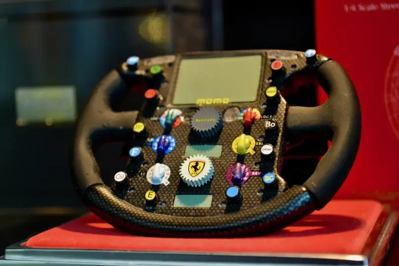 No Reserve 1:4 Scale Ferrari F2004 Steering Wheel Model by Amalgam