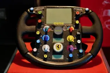 アマルガム1/4フェラーリF2004ノーズコーン&1/4F2002ステアリング No Reserve 1:4 Scale Ferrari F2004 Steering Wheel Model by Amalgam