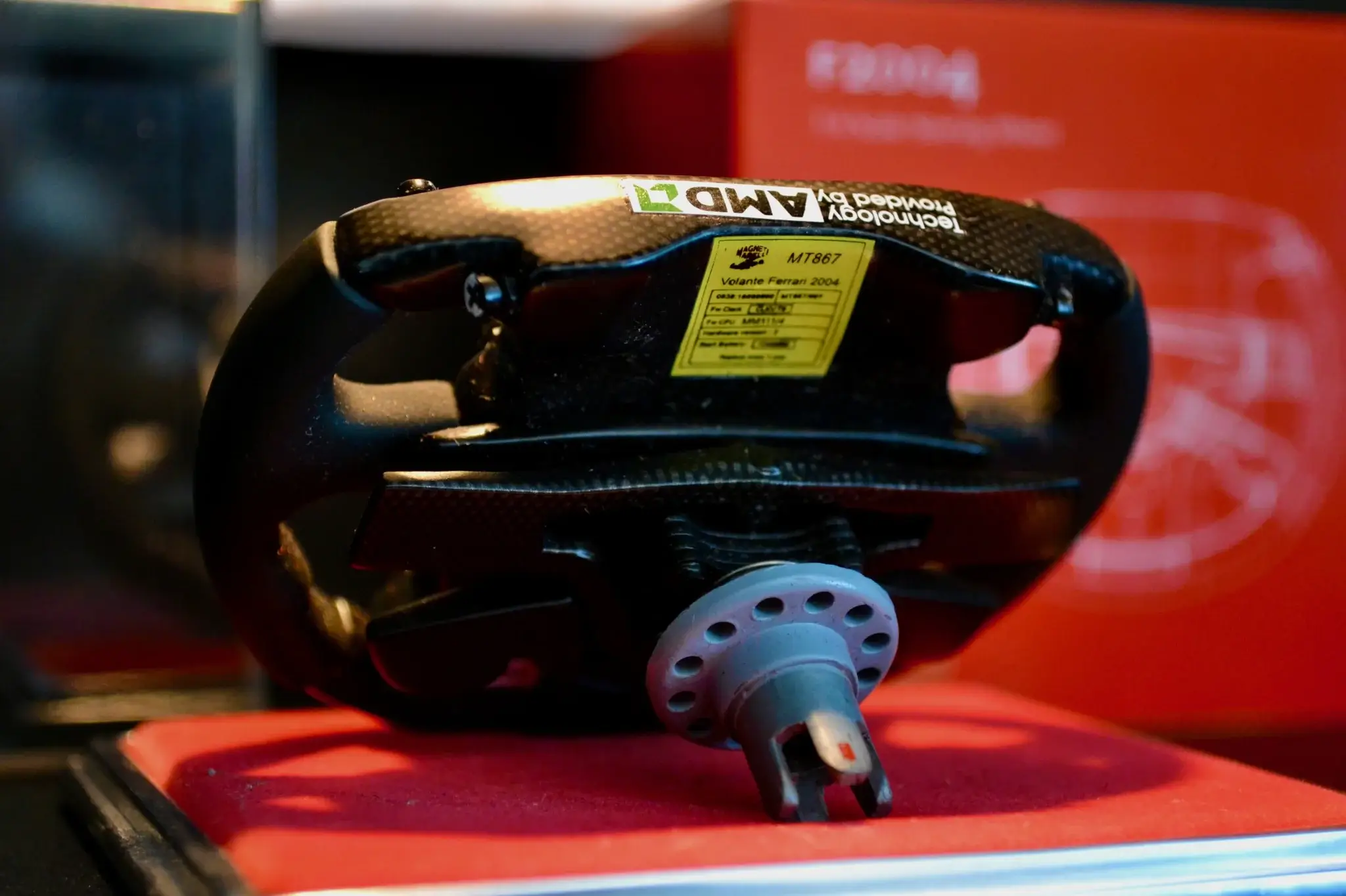 No Reserve 1:4 Scale Ferrari F2004 Steering Wheel Model by Amalgam