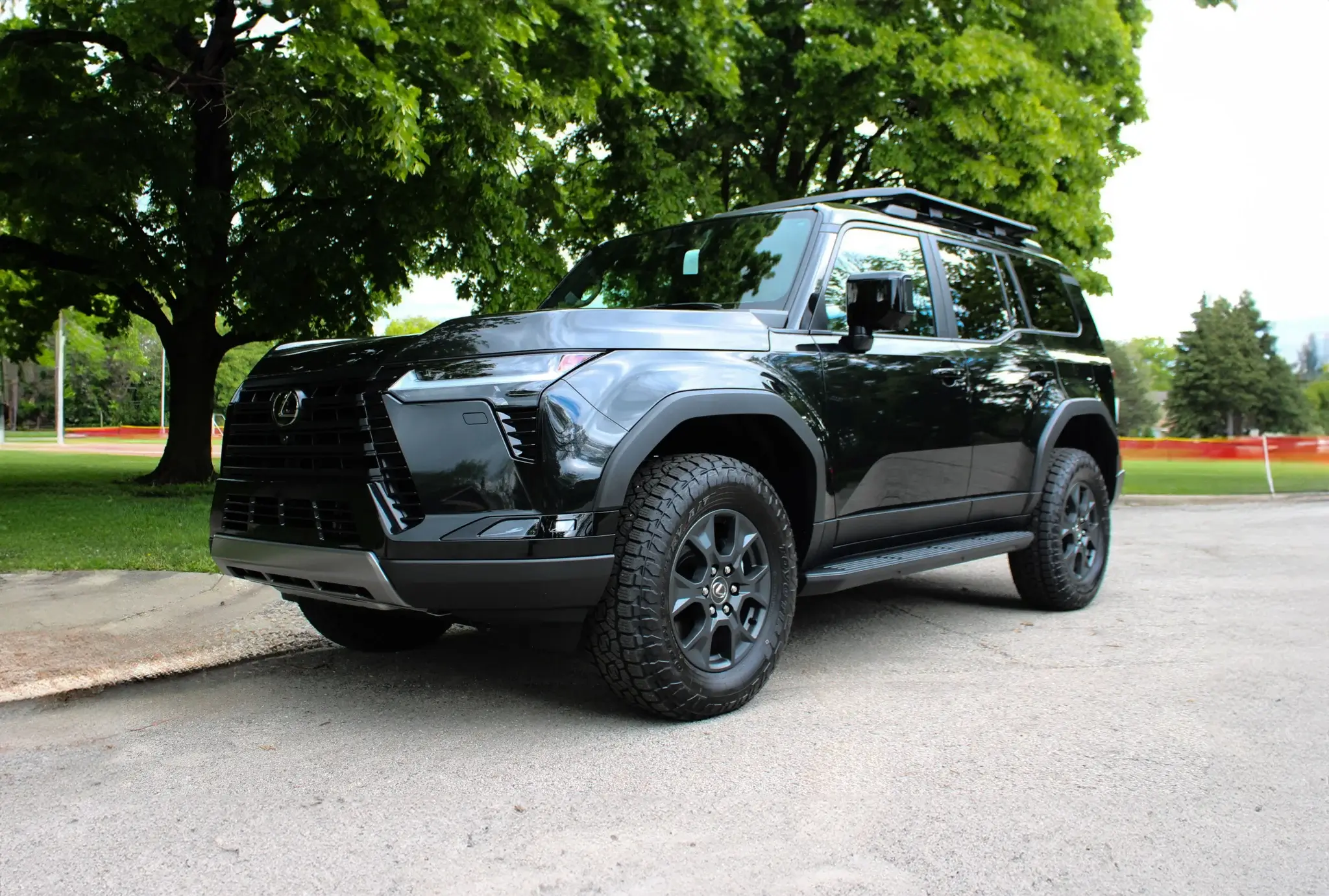 30-Mile 2024 Lexus GX550 Overtrail Moonroof Delete | PCARMARKET