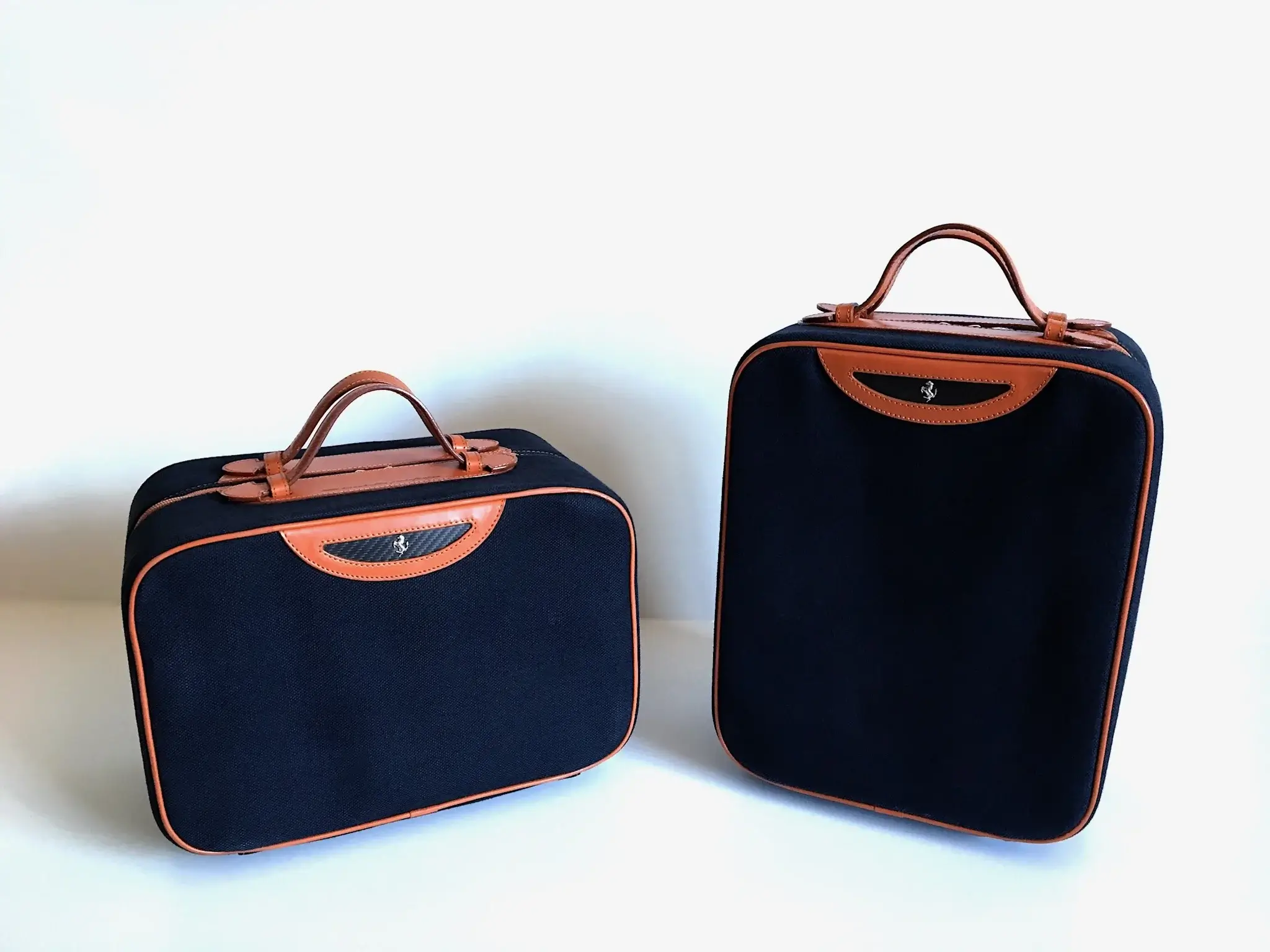 Two-Piece Ferrari 550 Barchetta Luggage Set by Schedoni | PCARMARKET
