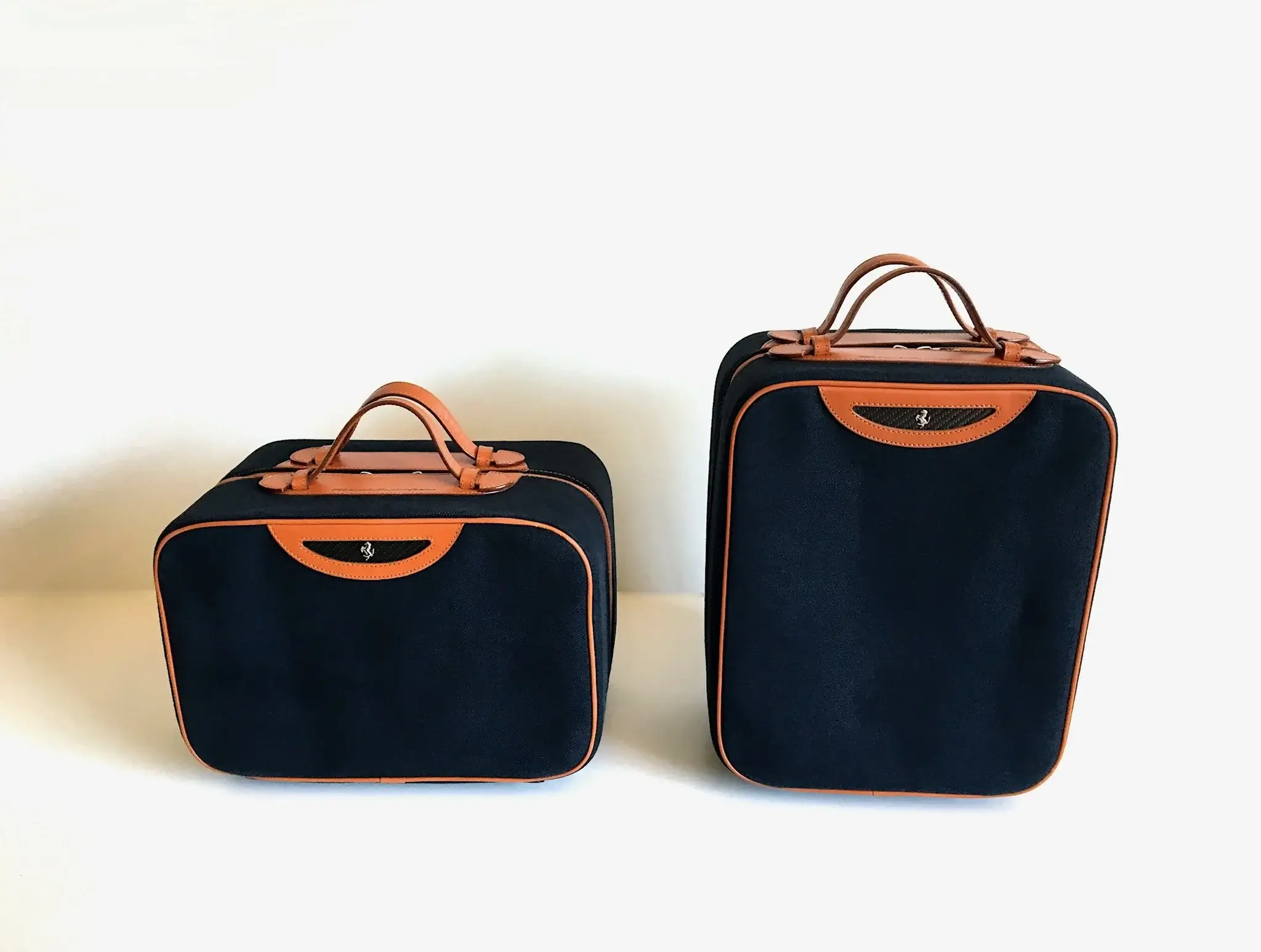 Two-Piece Ferrari 550 Barchetta Luggage Set by Schedoni | PCARMARKET