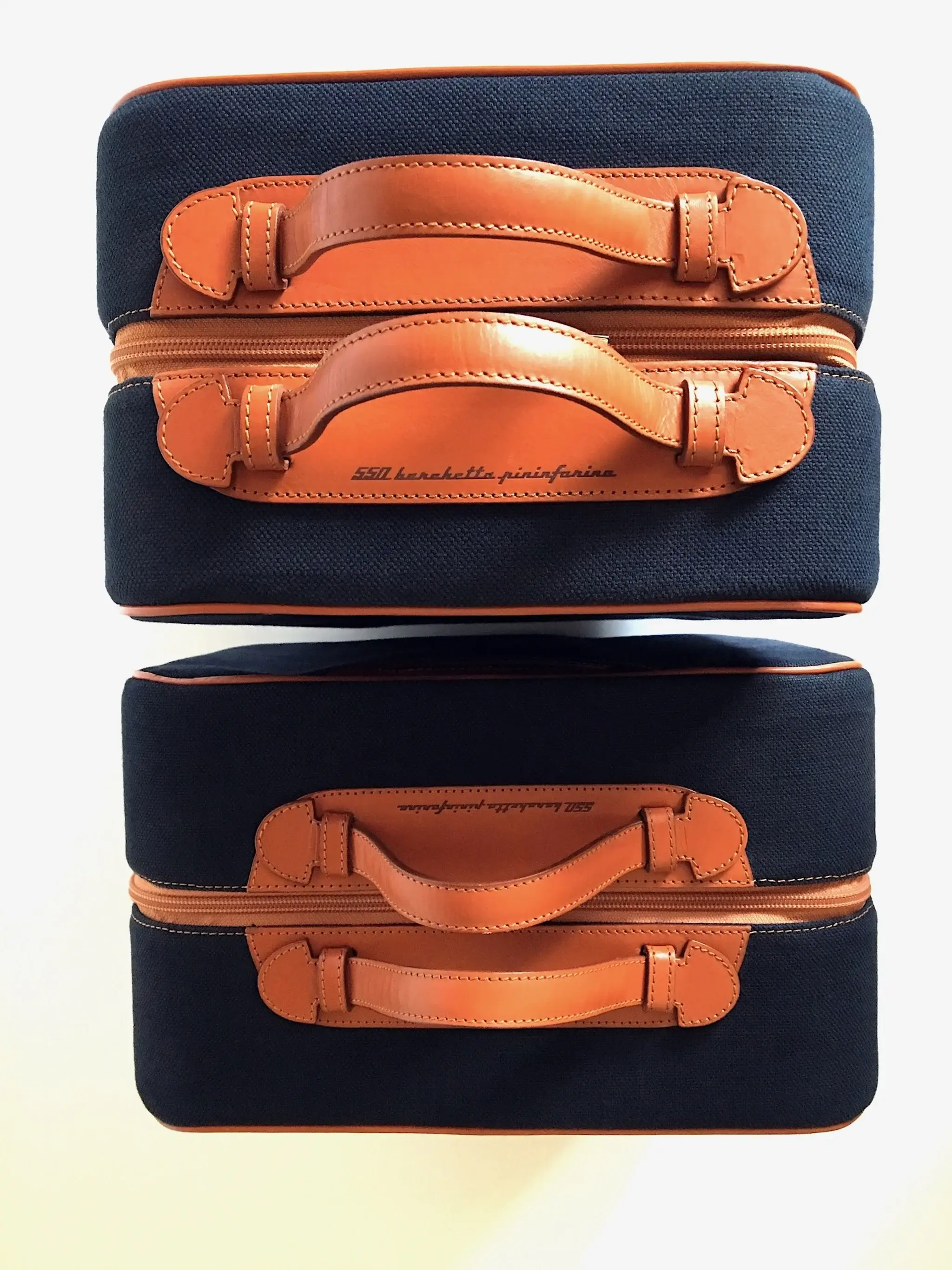 Two-Piece Ferrari 550 Barchetta Luggage Set by Schedoni | PCARMARKET