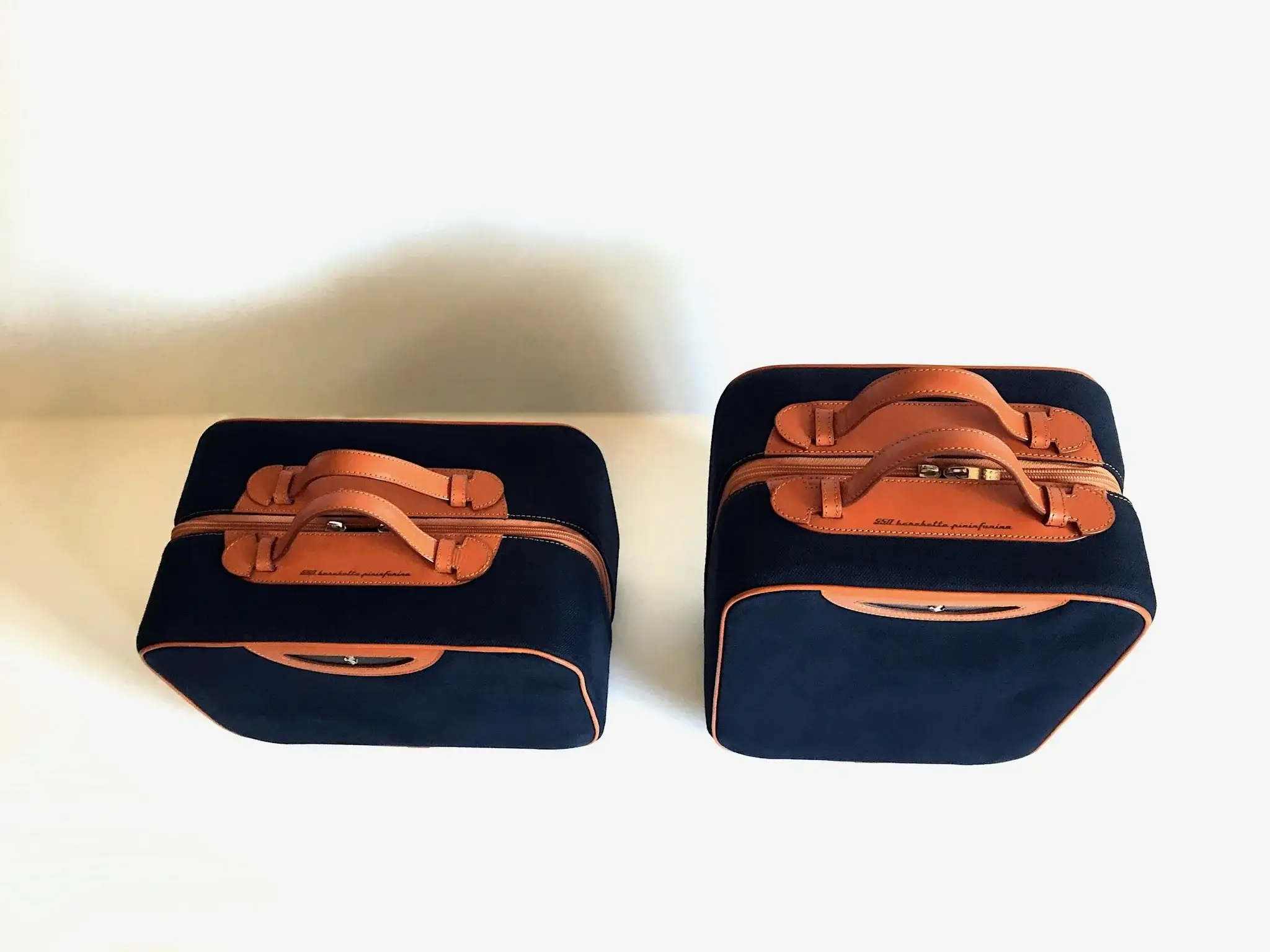 Two-Piece Ferrari 550 Barchetta Luggage Set by Schedoni | PCARMARKET