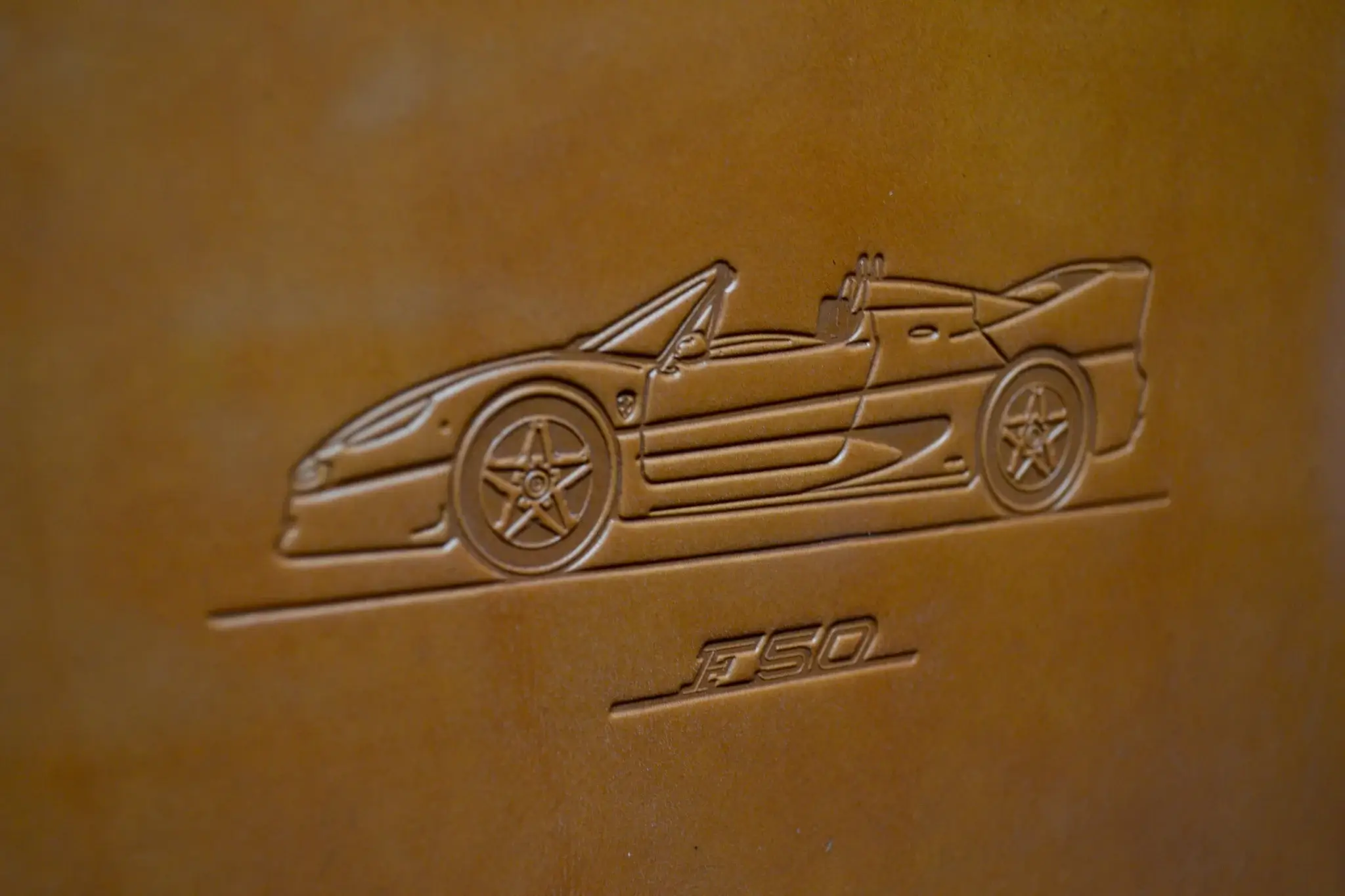 MP: FERRARI F50 CLUB ITALIA PLAQUE BY SCHEDONI | PCARMARKET