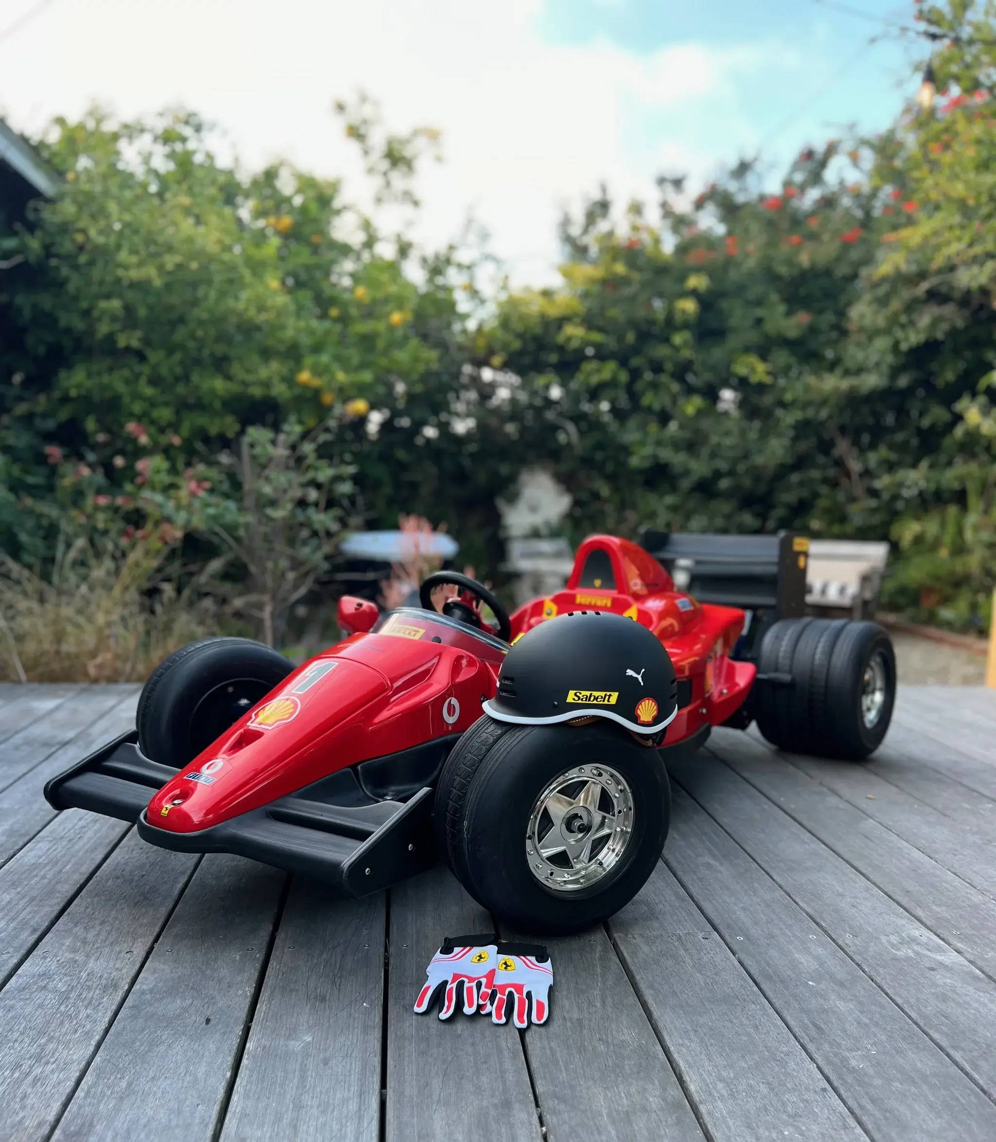 MP: Toys Toys Ferrari F1 Electric Go-Kart | PCARMARKET