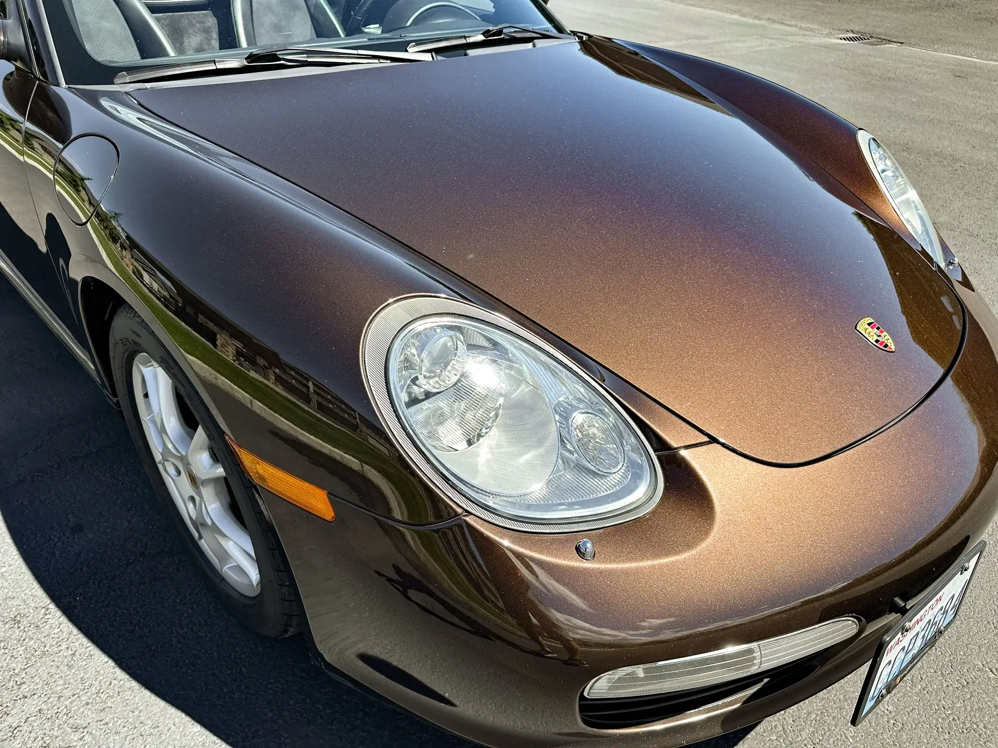 ぽー　ブラウン NO RESERVE 2008 Porsche 987 Boxster Automatic | PCARMARKET