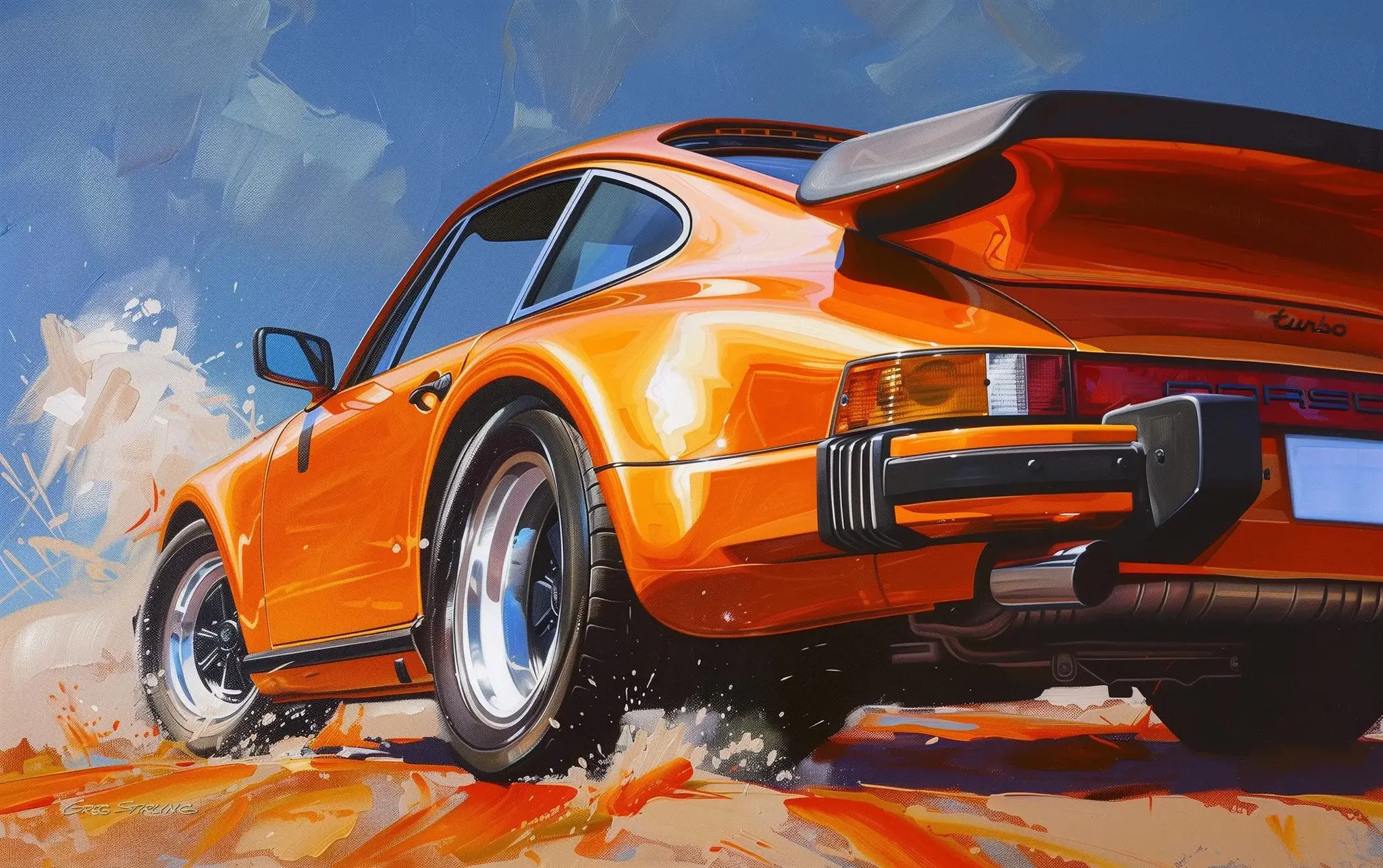 NO RESERVE ORIGINAL PORSCHE 930 TURBO BY GREG STIRLING | PCARMARKET