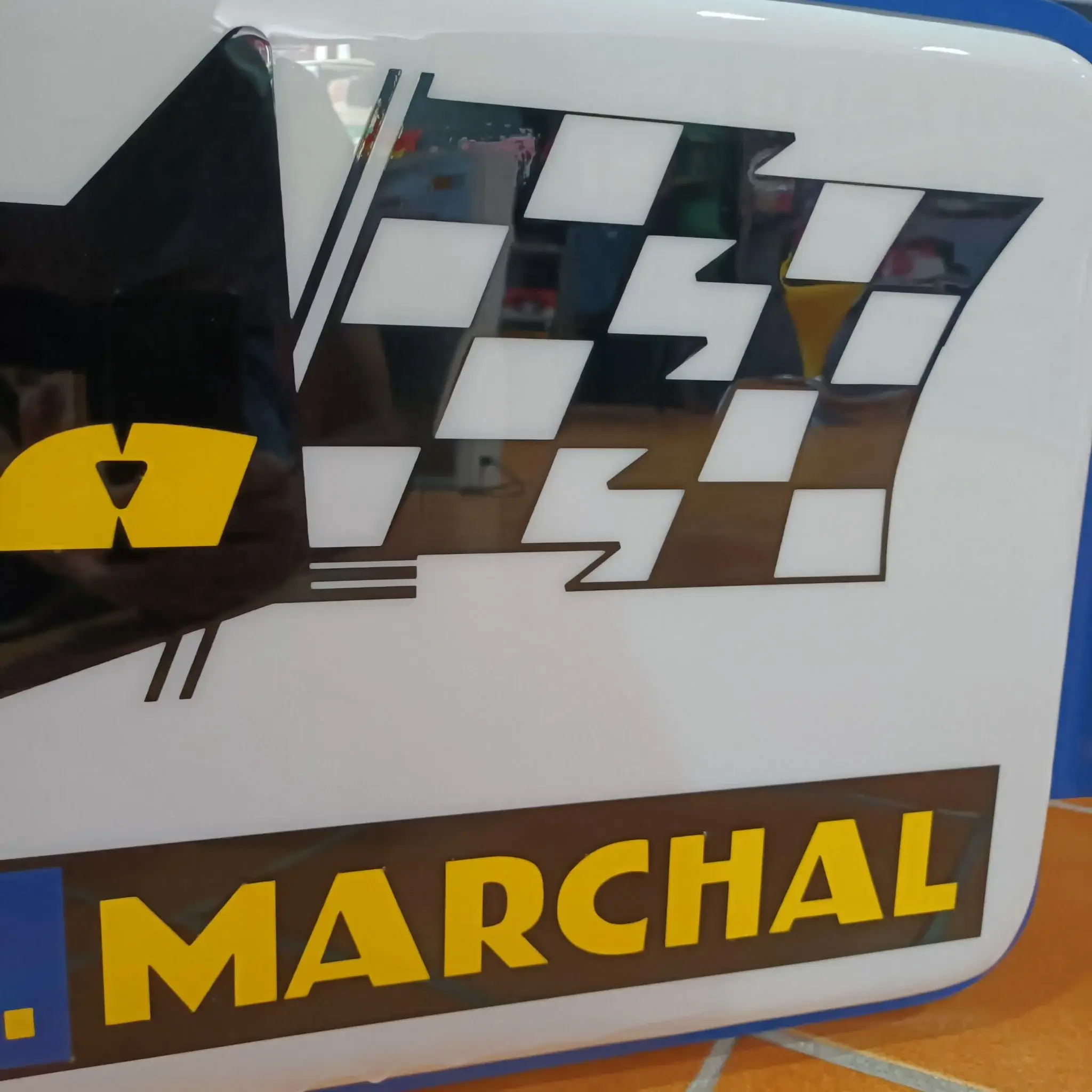 No Reserve Illuminated S.E.V. MARCHAL Sign | PCARMARKET