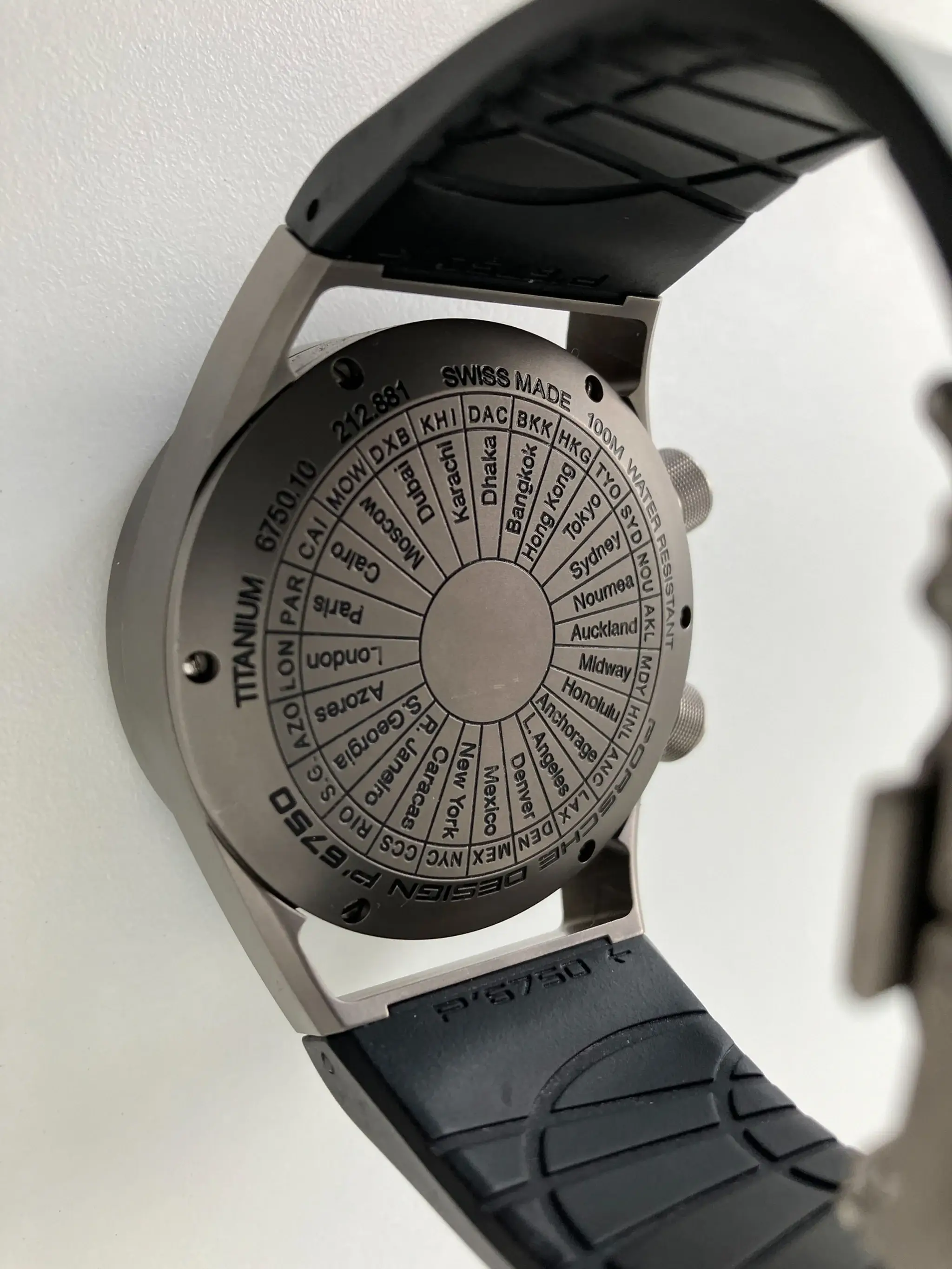 MP: Porsche Design Worldtimer P'6750 Watch | PCARMARKET