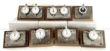 No Reserve Collections of 9 Race and Rally Stopwatch Timers | PCARMARKET