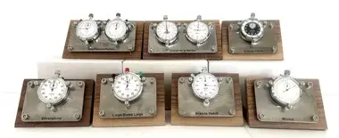 No Reserve Collections of 9 Race and Rally Stopwatch Timers | PCARMARKET