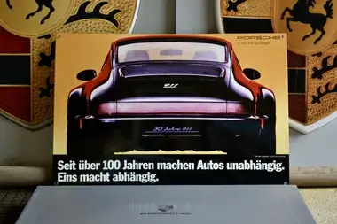 MP: Large collection of 6 Porsche Enamel Signs | PCARMARKET