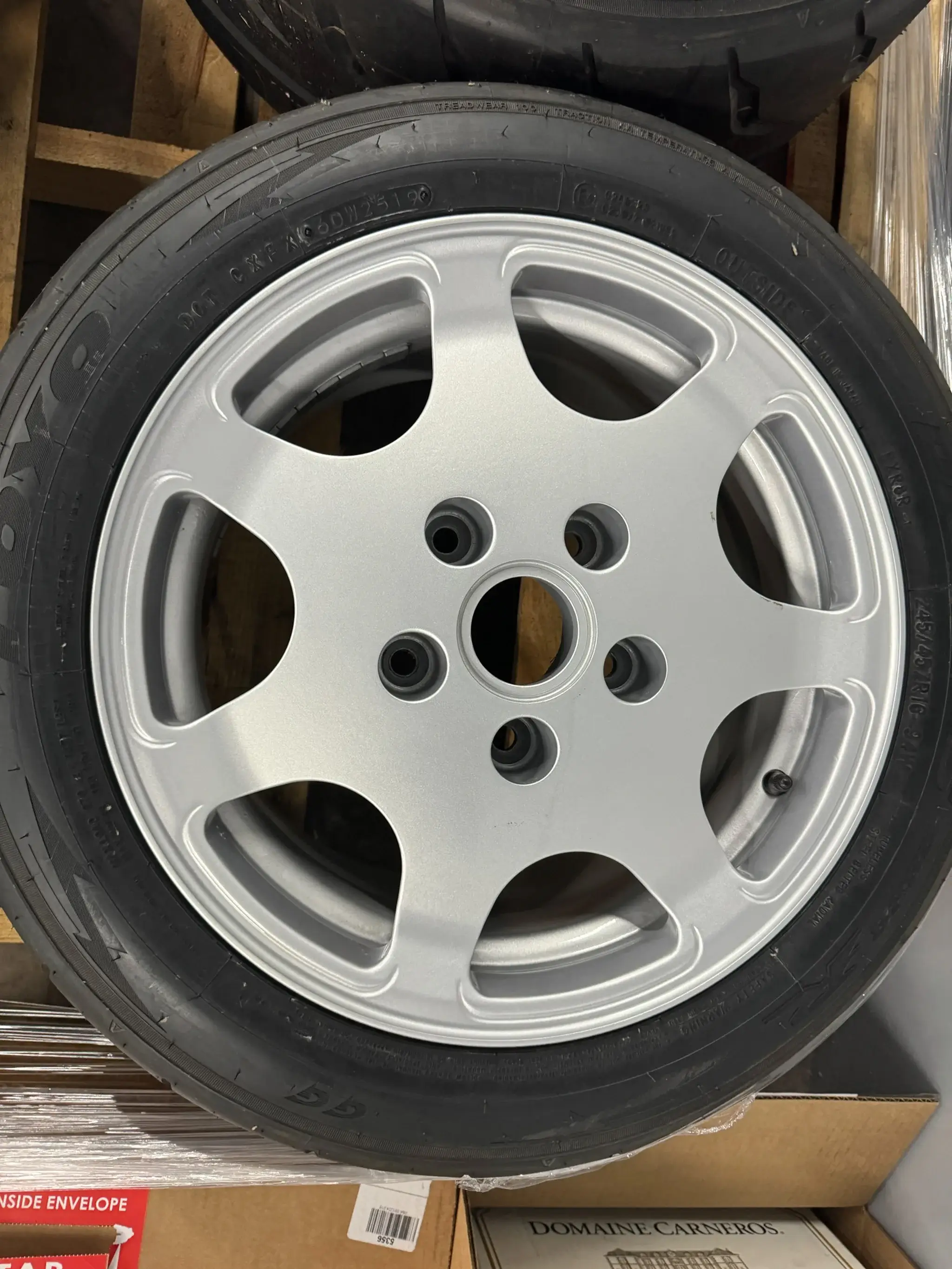社外16インチアルミホイール MP: Porsche 944 Turbo Club Sport forged alloy wheels16