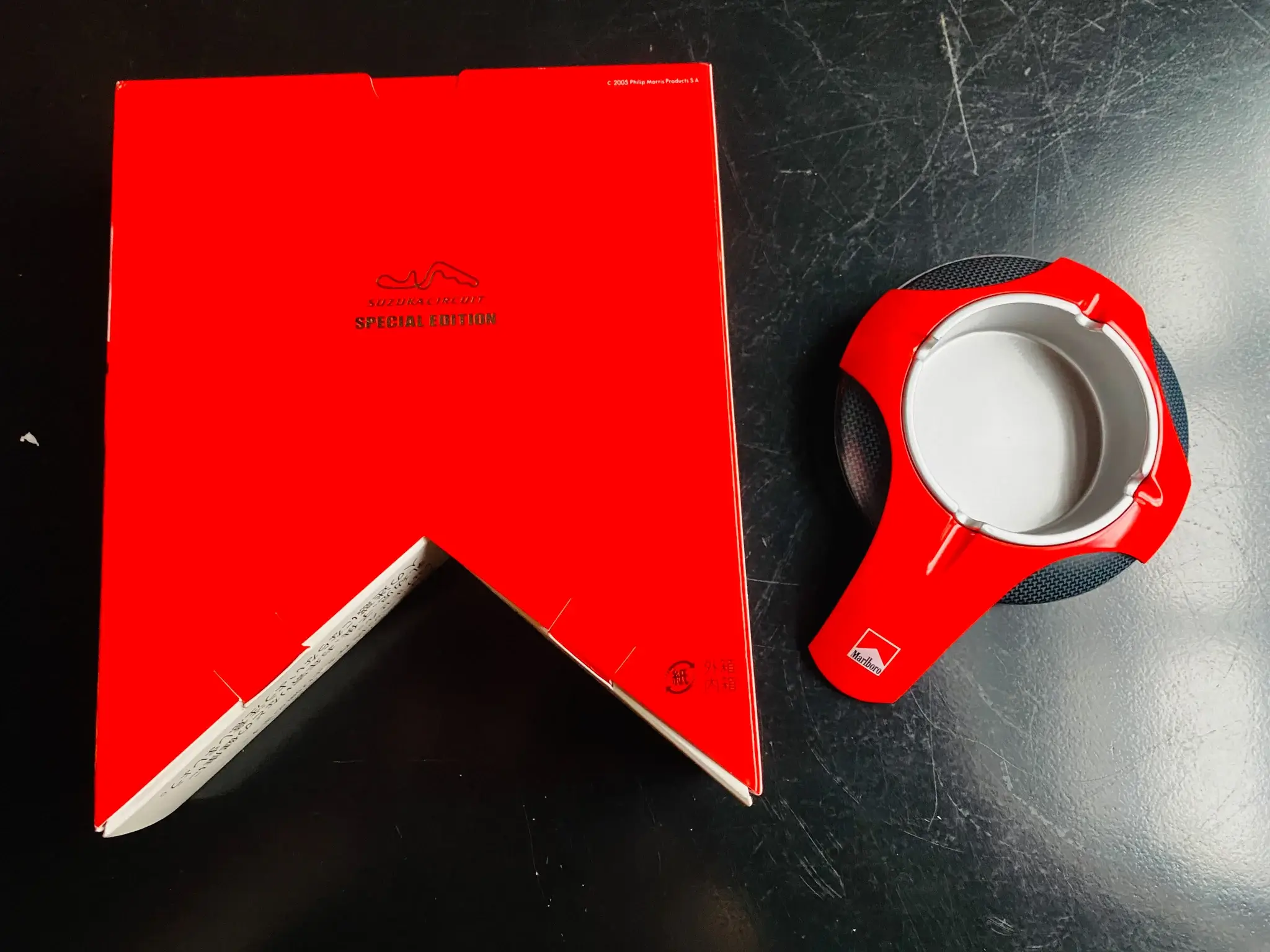 Collection of 9 vintage Ferrari & Marlboro Ashtrays | PCARMARKET