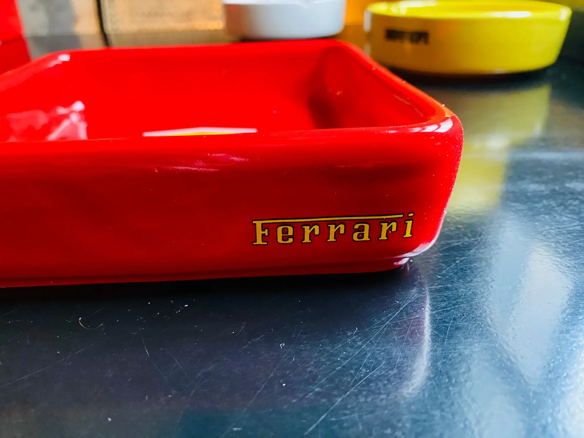 Collection of 9 vintage Ferrari & Marlboro Ashtrays | PCARMARKET