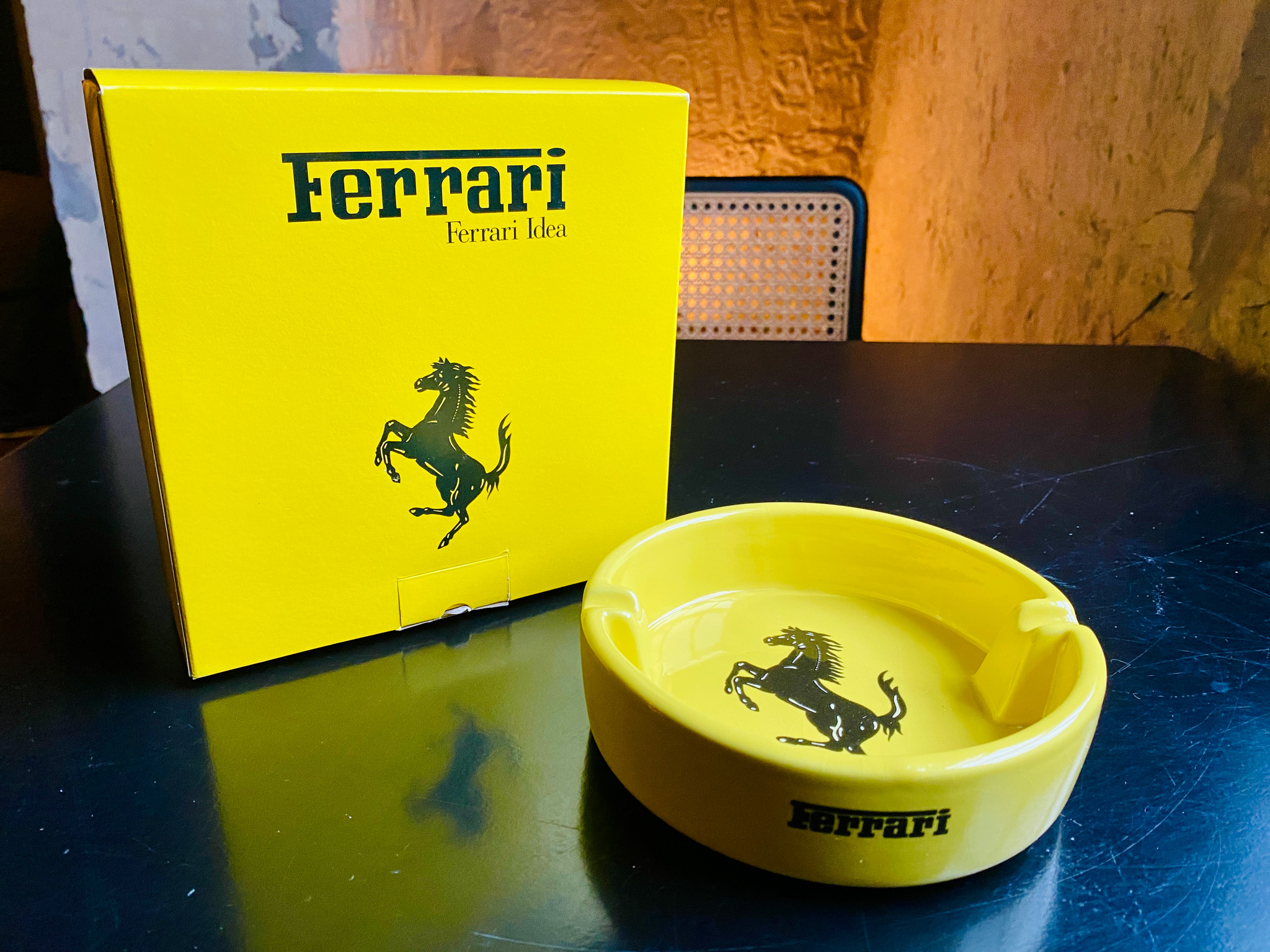 Collection of 9 vintage Ferrari & Marlboro Ashtrays | PCARMARKET