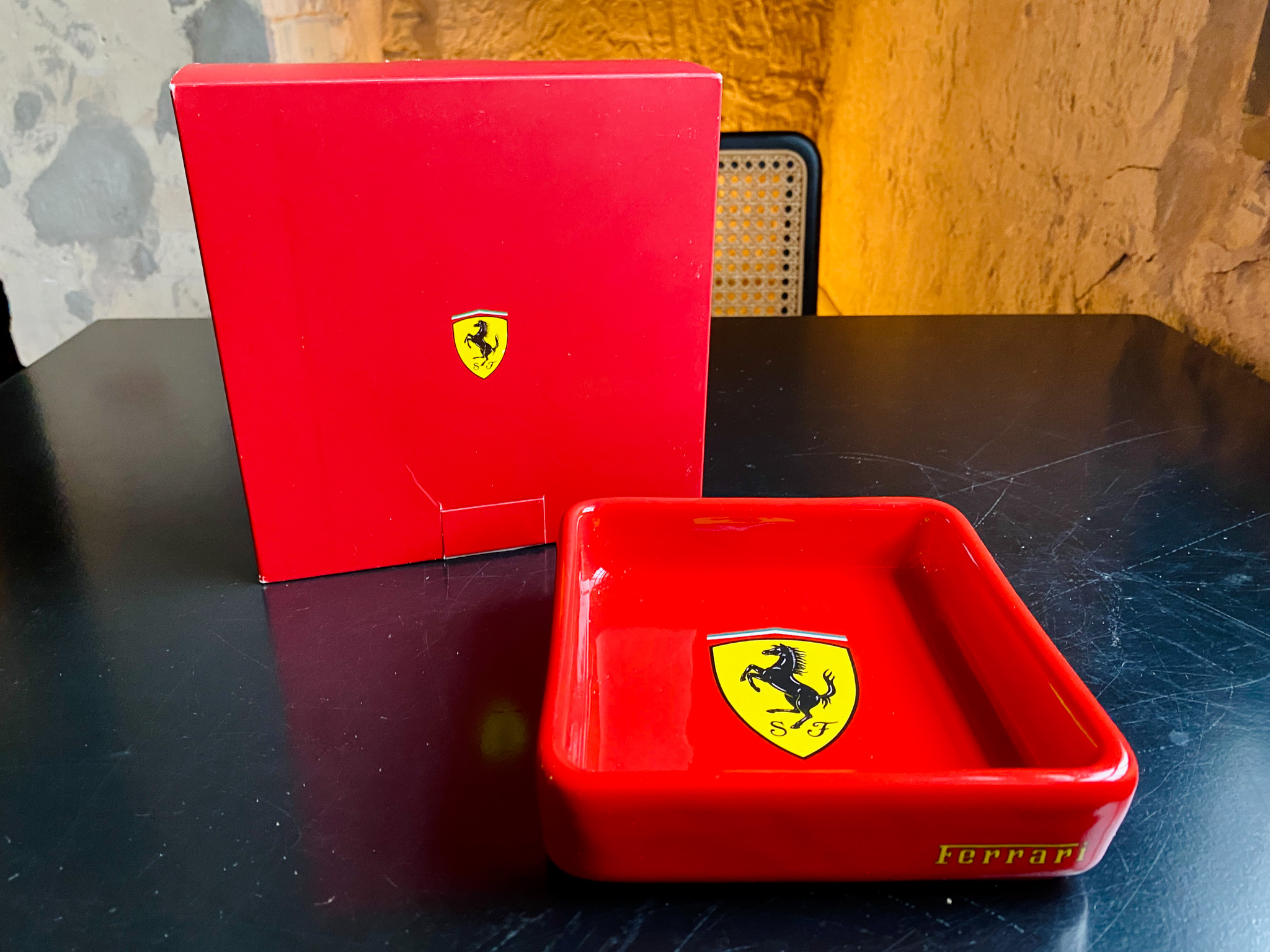 Collection of 9 vintage Ferrari & Marlboro Ashtrays | PCARMARKET