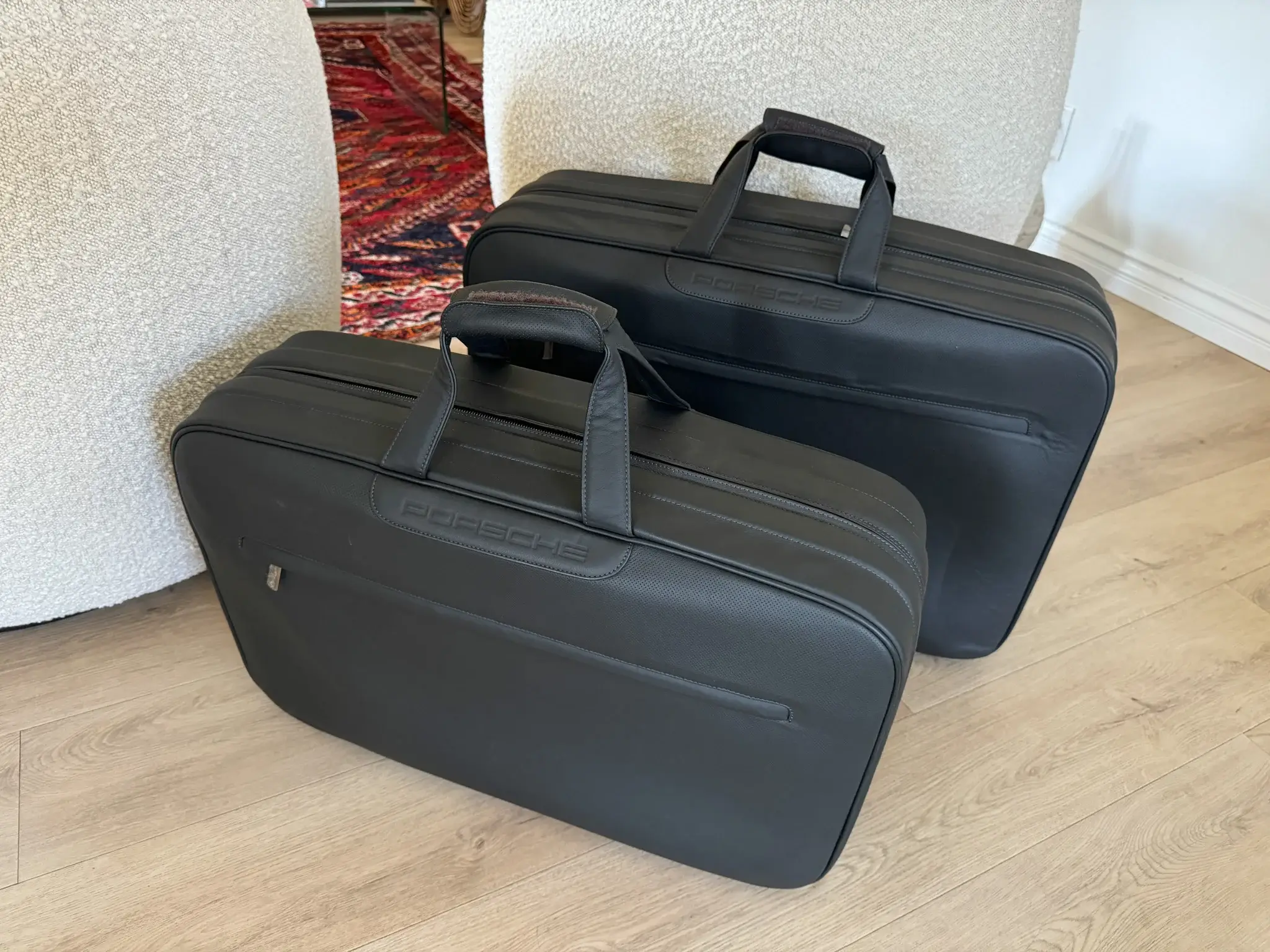 No Reserve Porsche 911 40th Anniversary Two-Piece Fitted Luggage