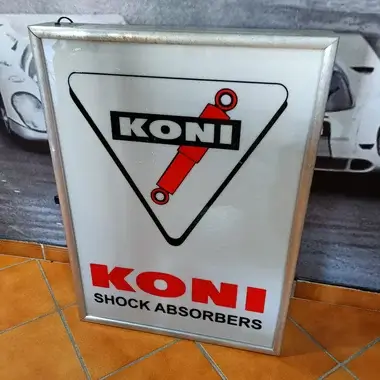No Reserve Illuminated Koni Shock Absorbers Style Sign | PCARMARKET