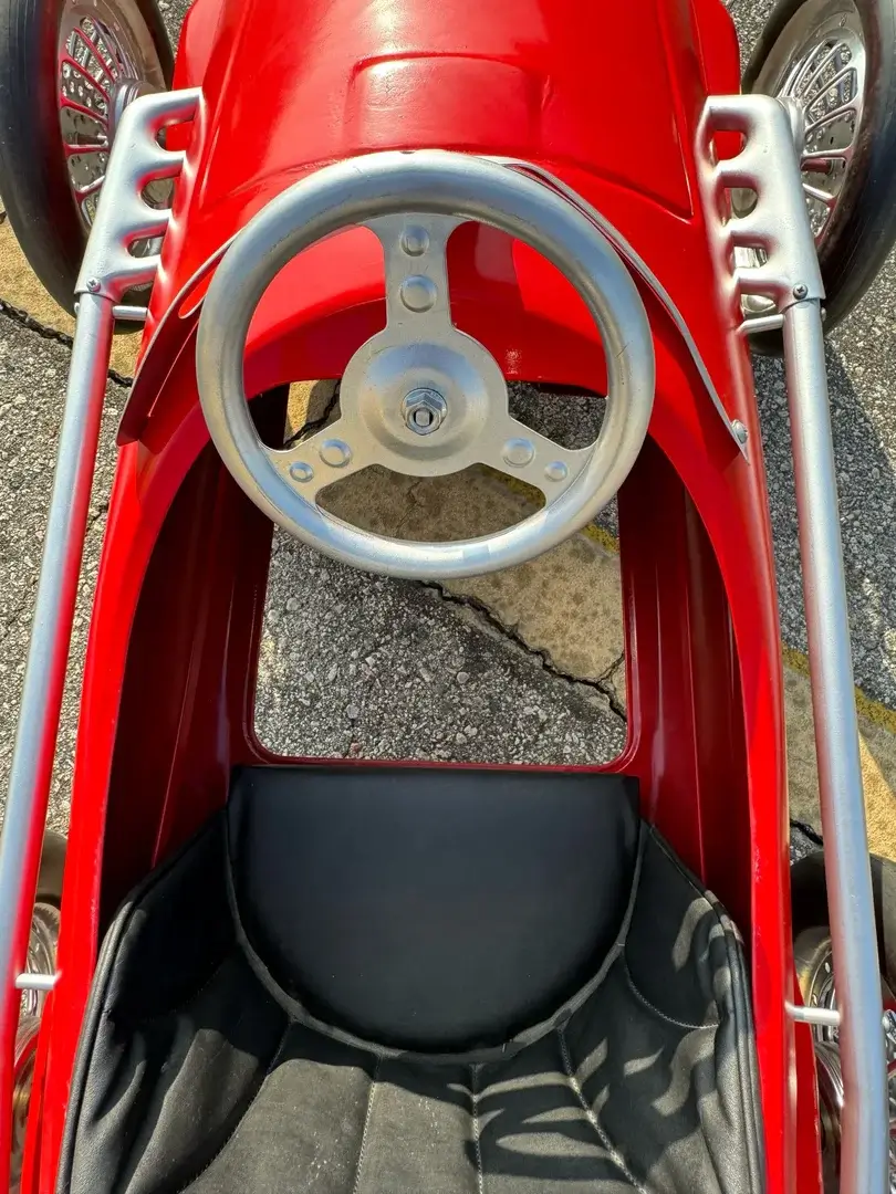 No Reserve American Retro Red Racer Pedal Car | PCARMARKET