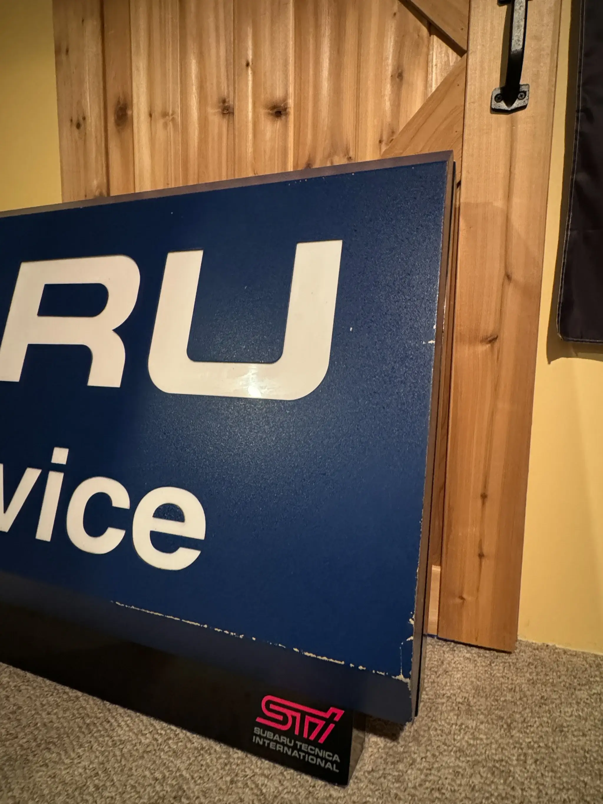 MP: Illuminated Subaru Parts & Service Sign | PCARMARKET