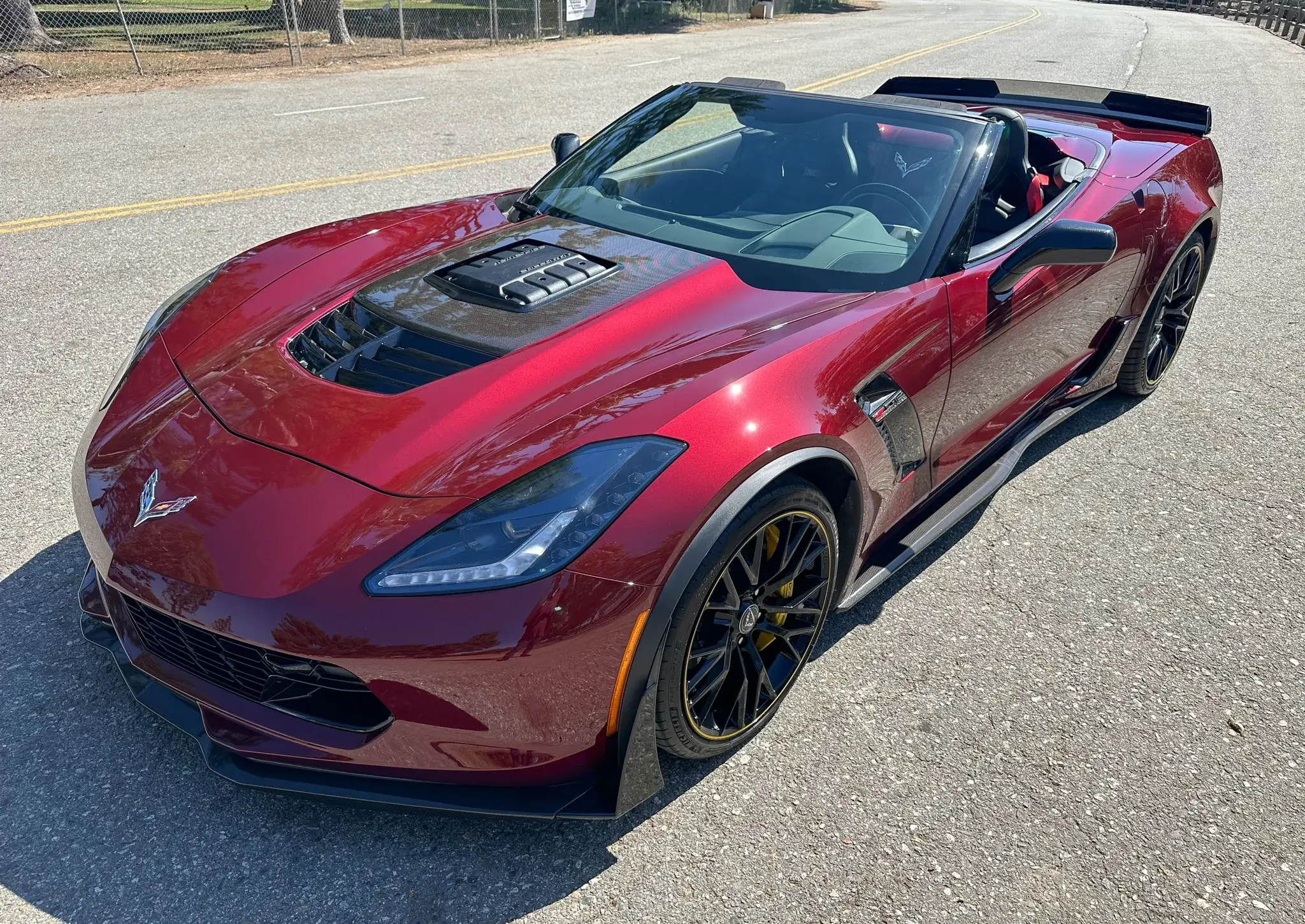 MP: 7k-Mile 2018 Chevrolet Corvette Z06 Convertible Callaway SC757