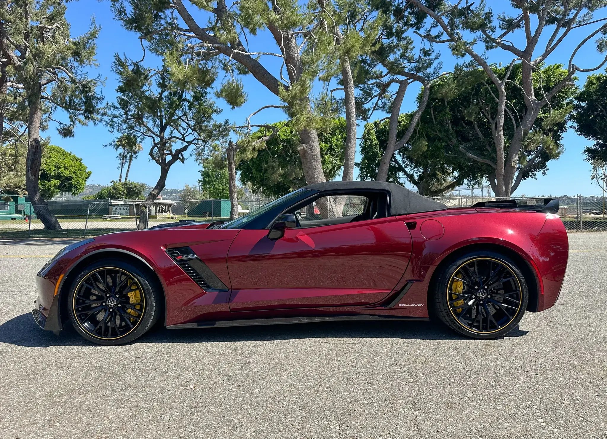 マリン MP: 7k-Mile 2018 Chevrolet Corvette Z06 Convertible Callaway SC757