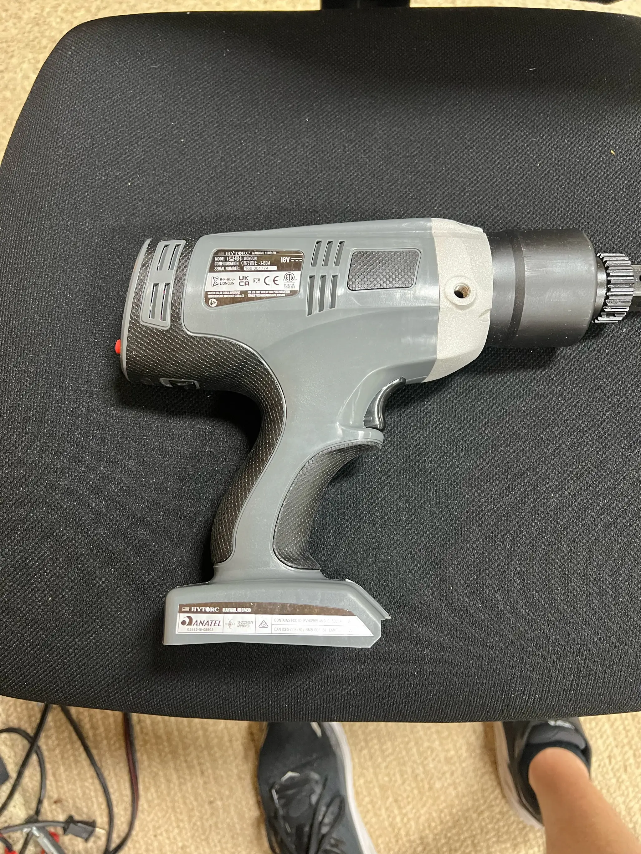 Porsche HYTORC center lock torque gun | PCARMARKET