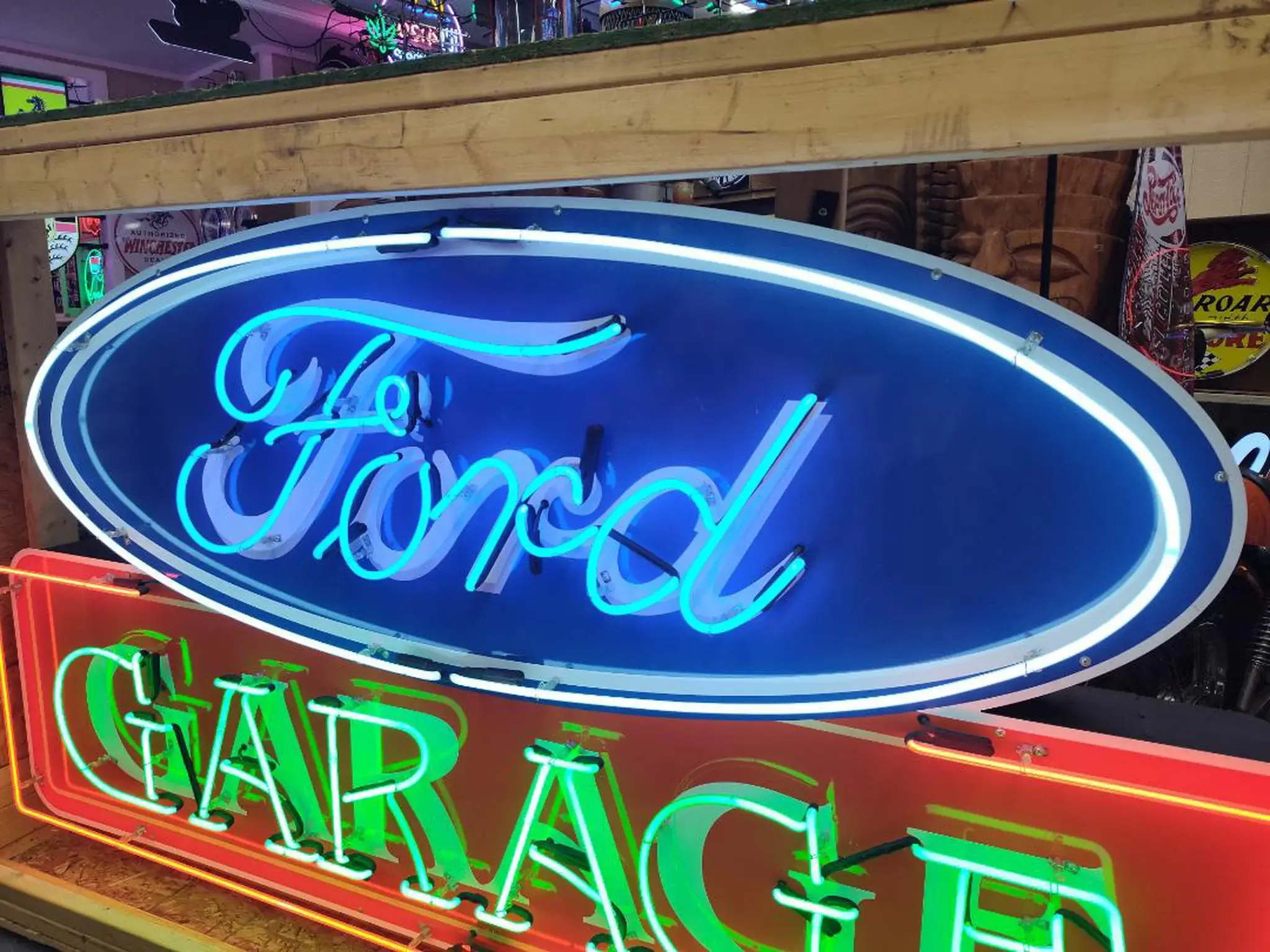 MP: Ford Garage Neon Sign | PCARMARKET