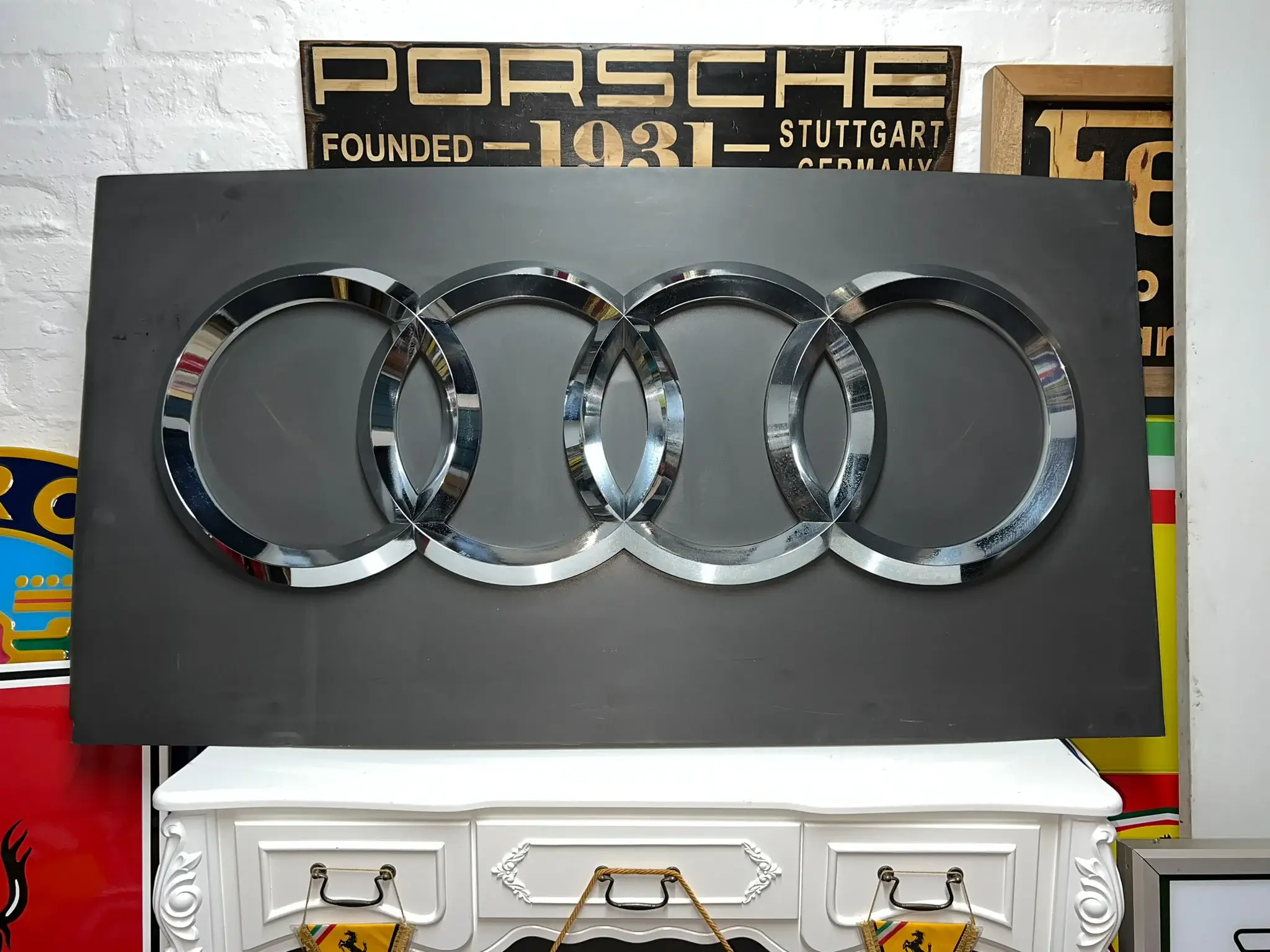 MP: 2000's Illuminated Audi Dealership Showroom Sign | PCARMARKET