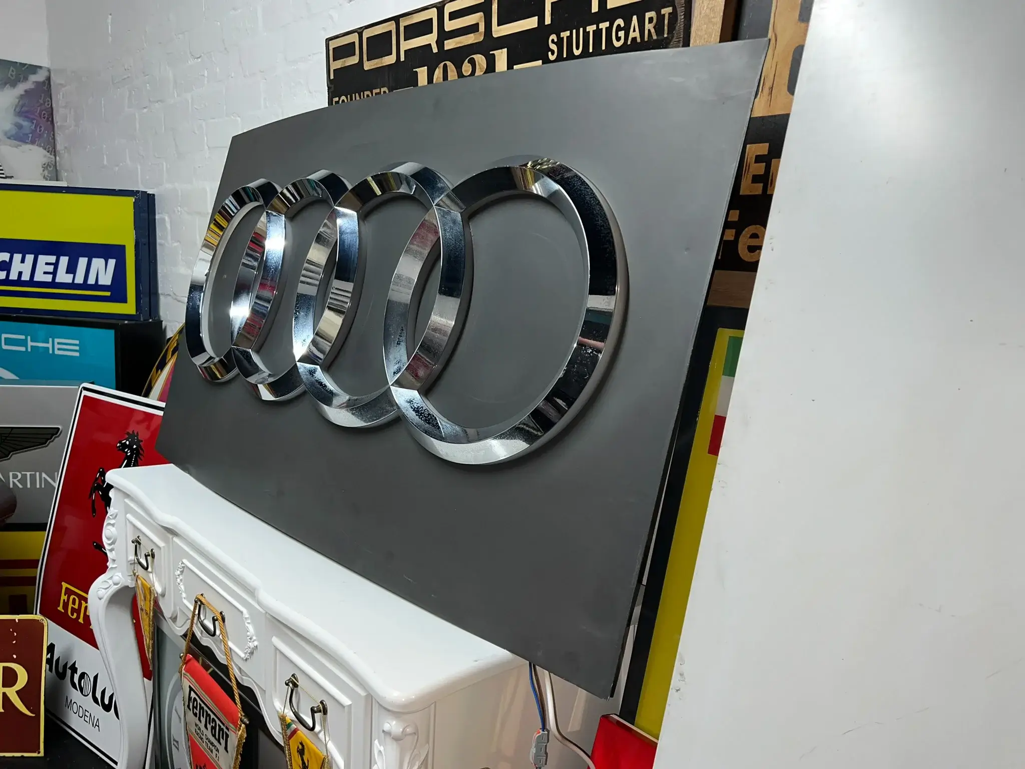 MP: 2000's Illuminated Audi Dealership Showroom Sign | PCARMARKET
