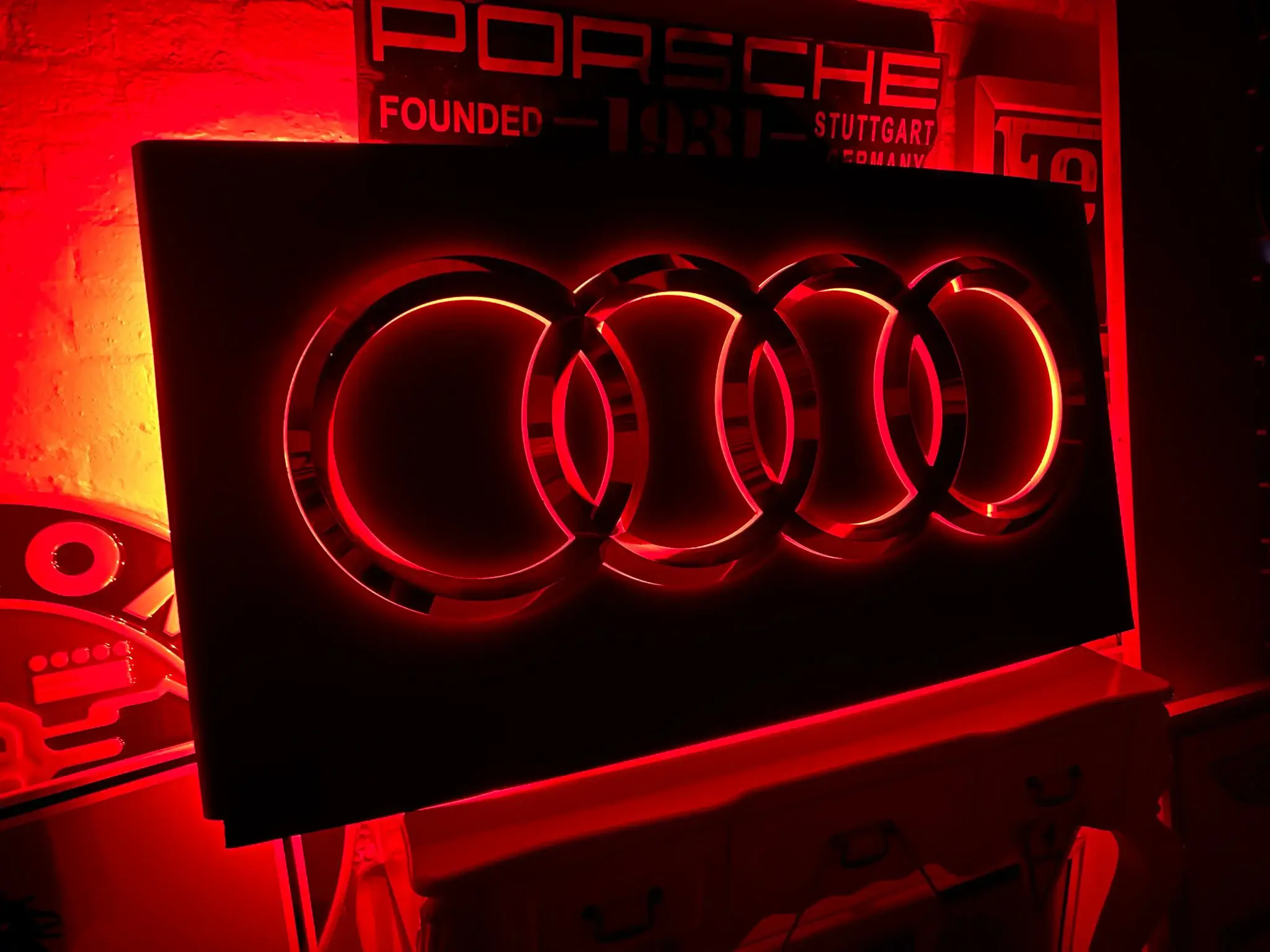 MP: 2000's Illuminated Audi Dealership Showroom Sign | PCARMARKET