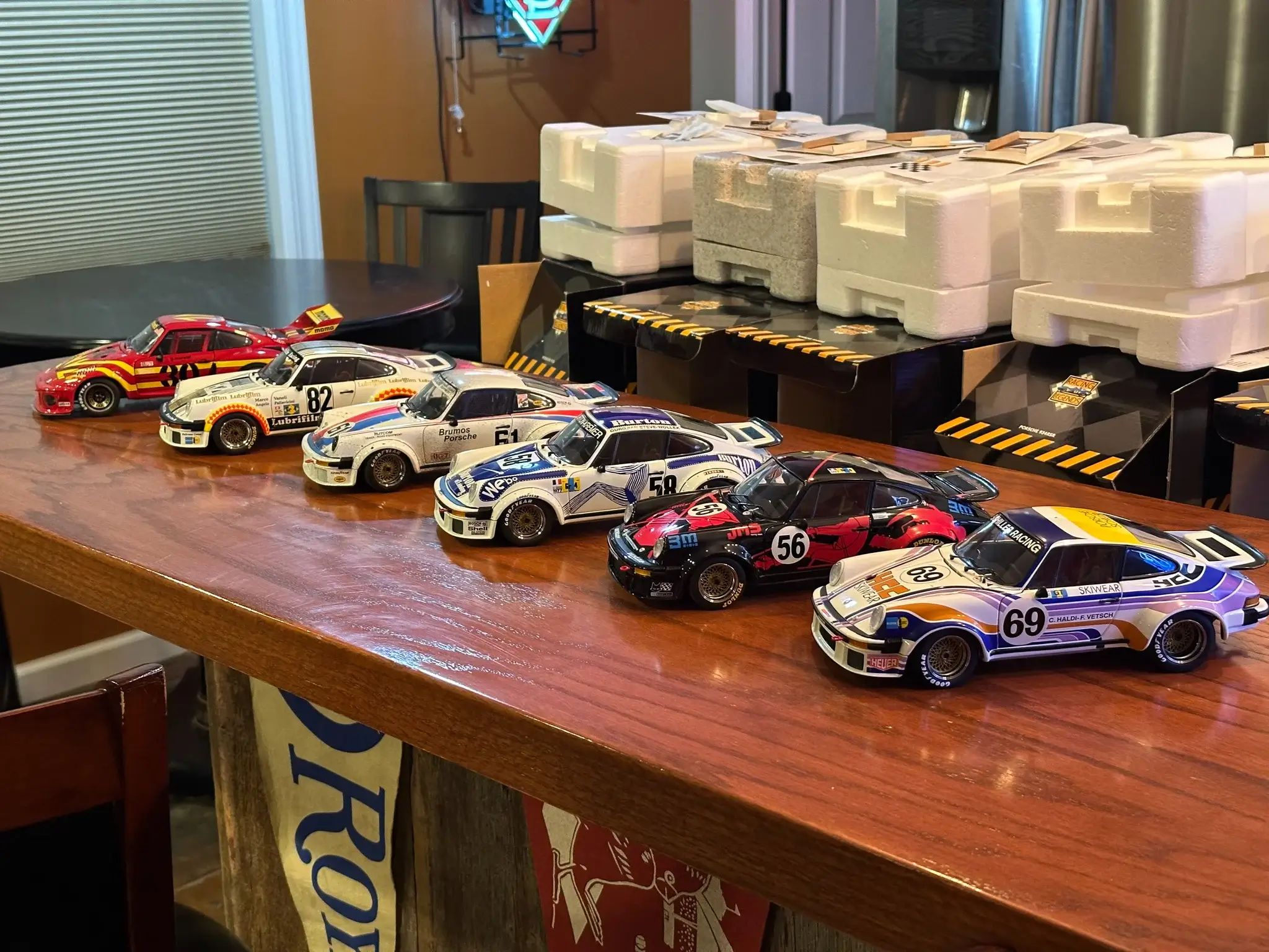 No Reserve Collection of Six 1:18 EXOTO Racing Legends Series