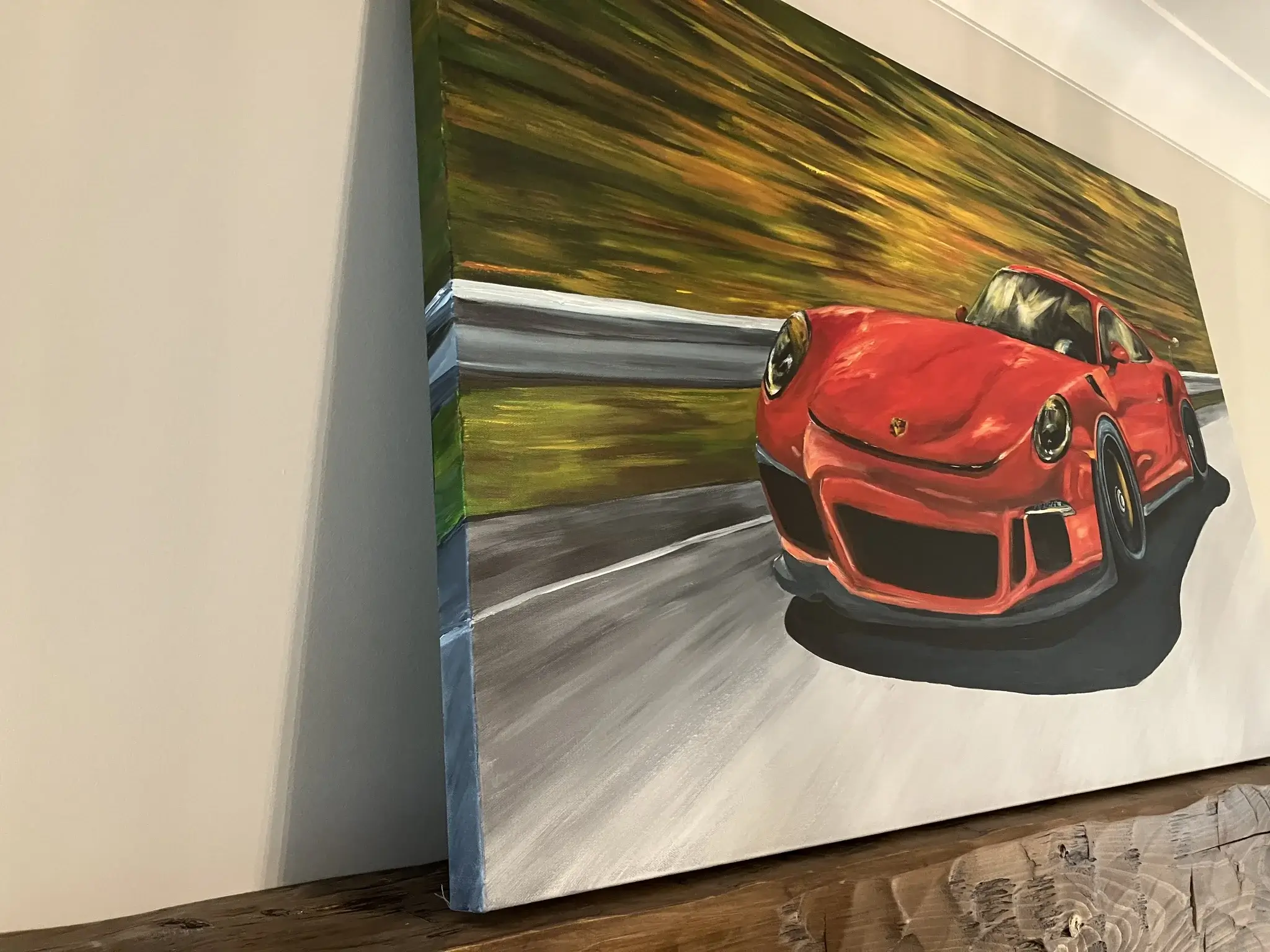 No Reserve Porsche 911 GT3 RS painting by Diana Vincent | PCARMARKET