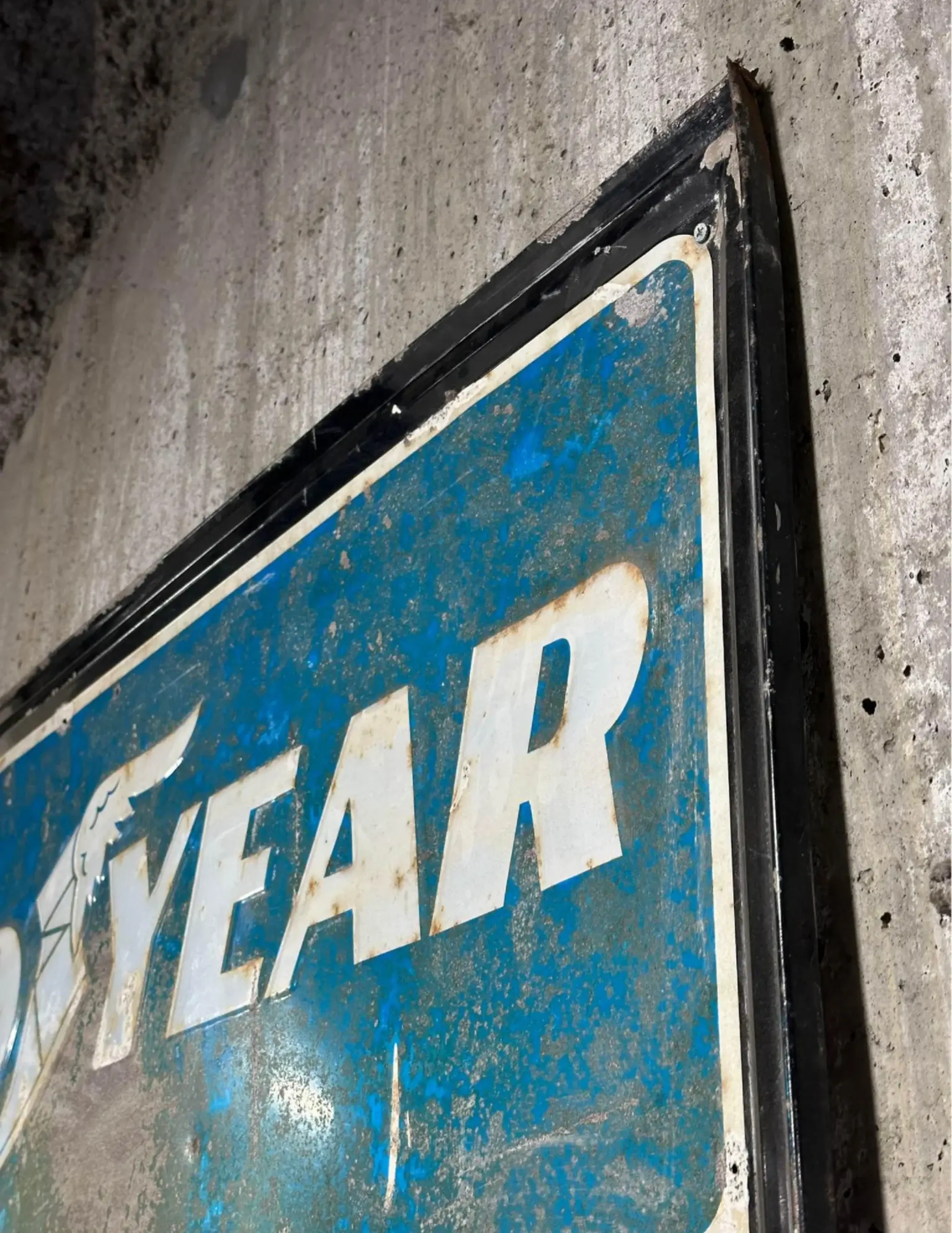 No Reserve Large Vintage Goodyear Tires Sign | PCARMARKET