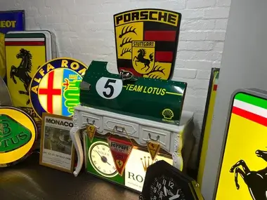 MP: Team Lotus Jim Clark No.5 Decorative F1 Hanging Door Panel