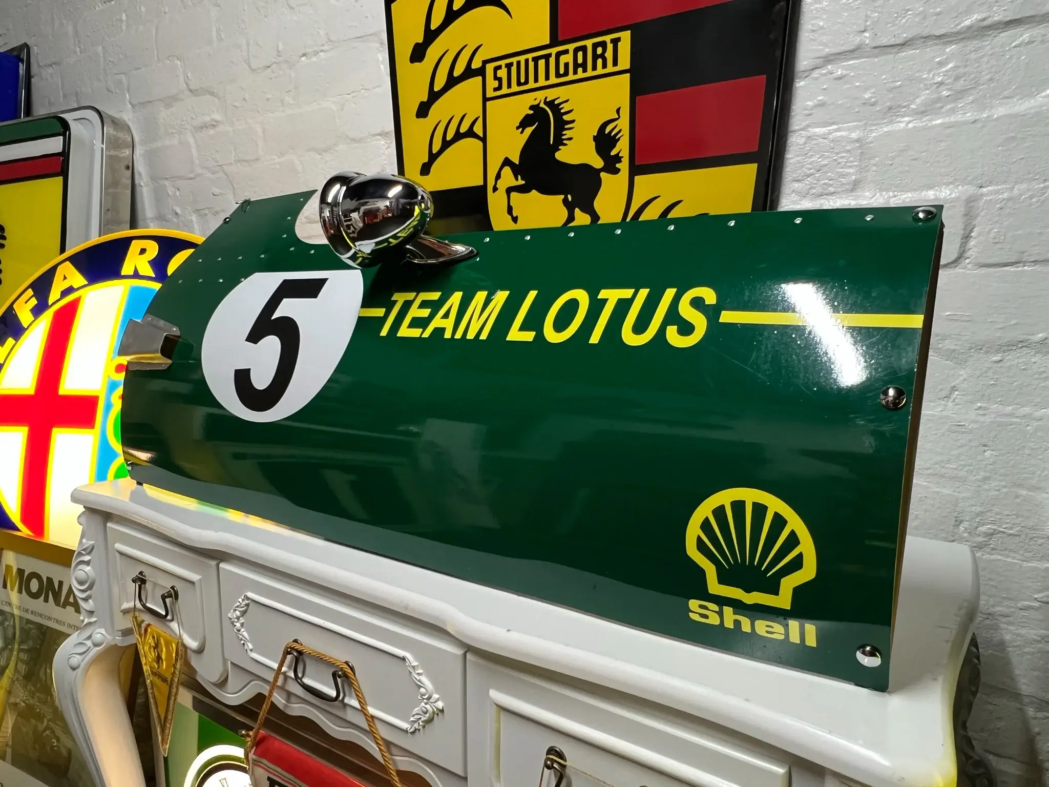 MP: Team Lotus Jim Clark No.5 Decorative F1 Hanging Door Panel