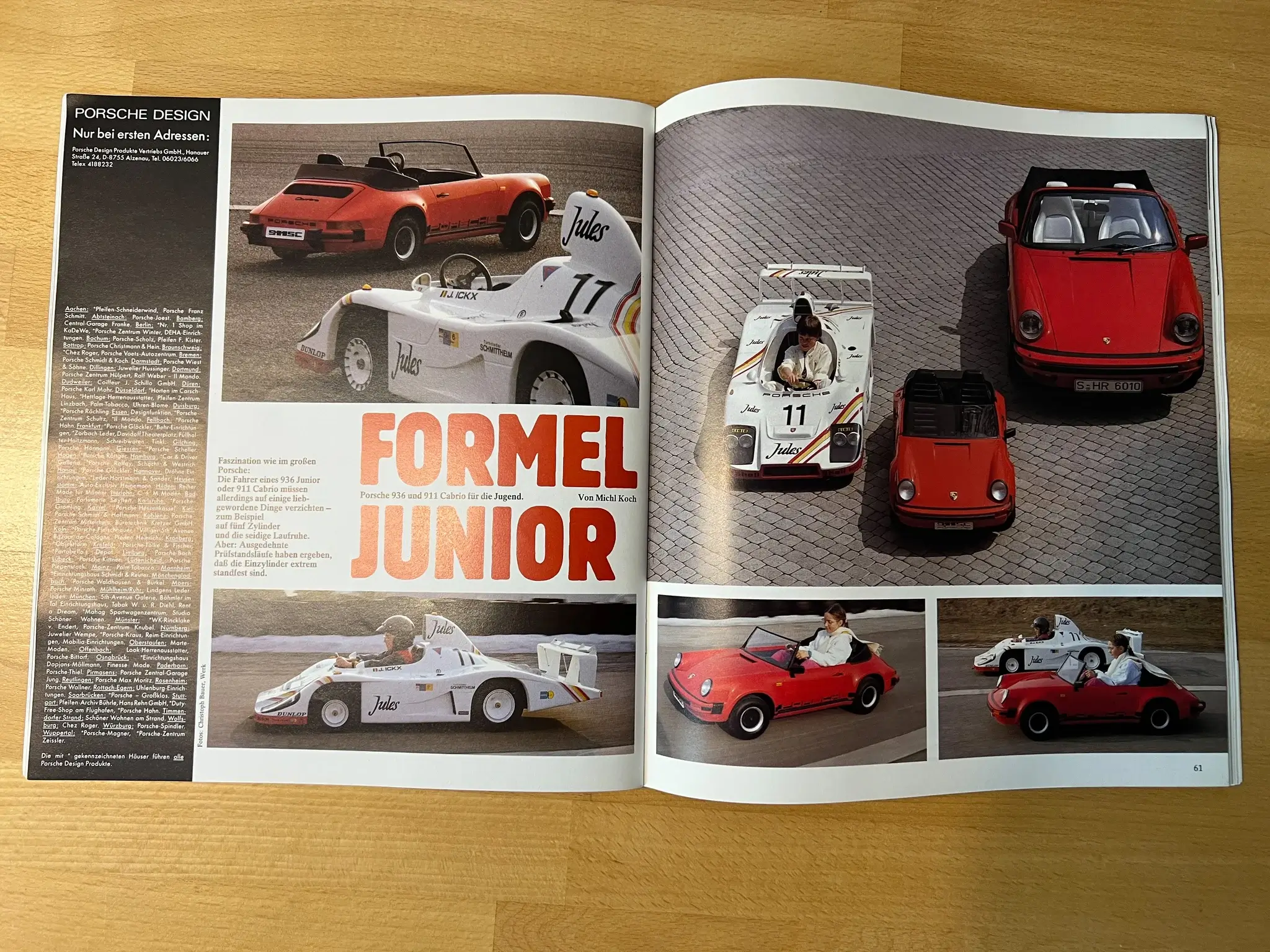 MP: 1981 Porsche 936 Air-cooled Junior Car | PCARMARKET