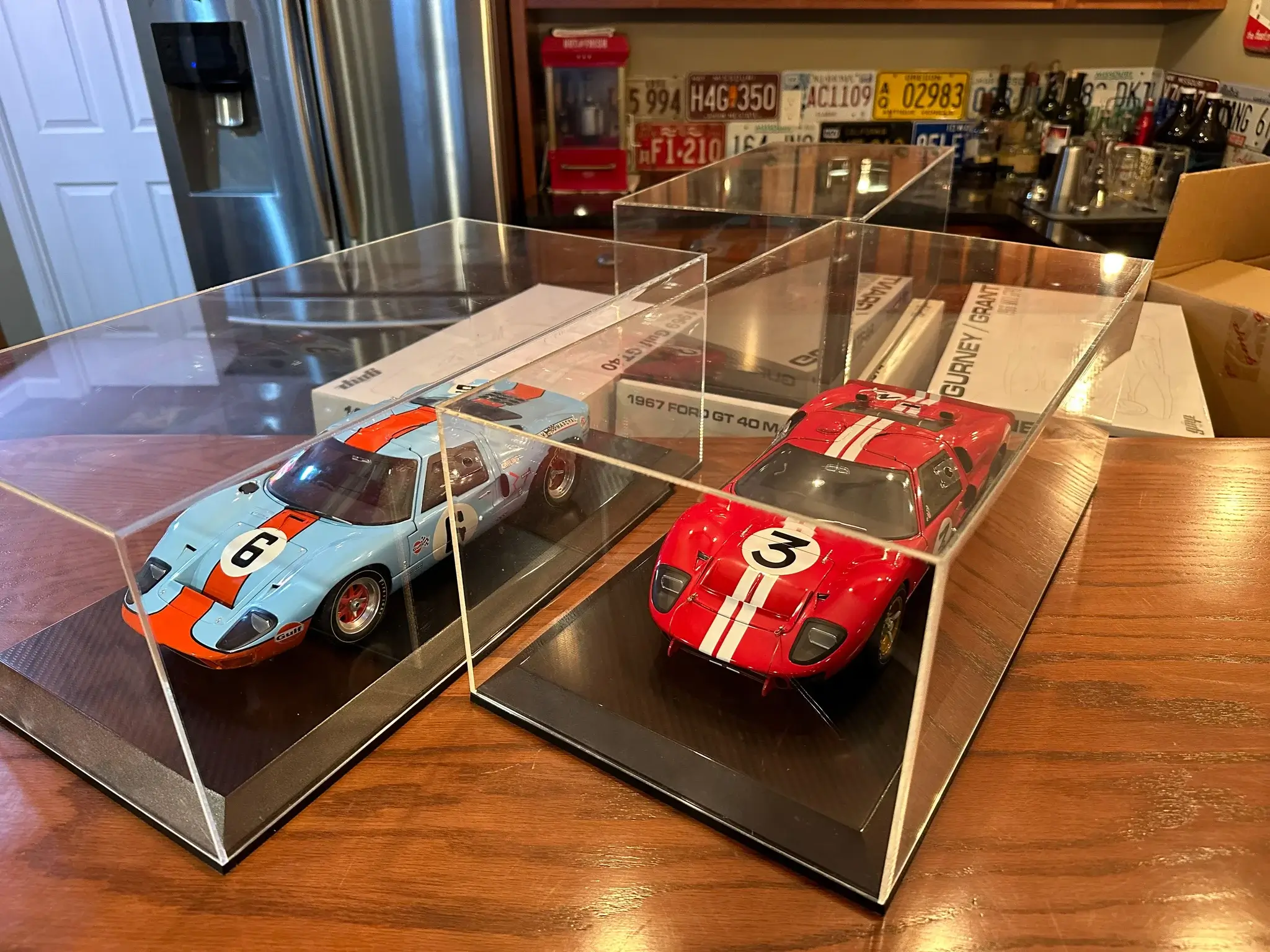 No Reserve Three 1:12 Scale GT40 Diecast Limited Production Models 