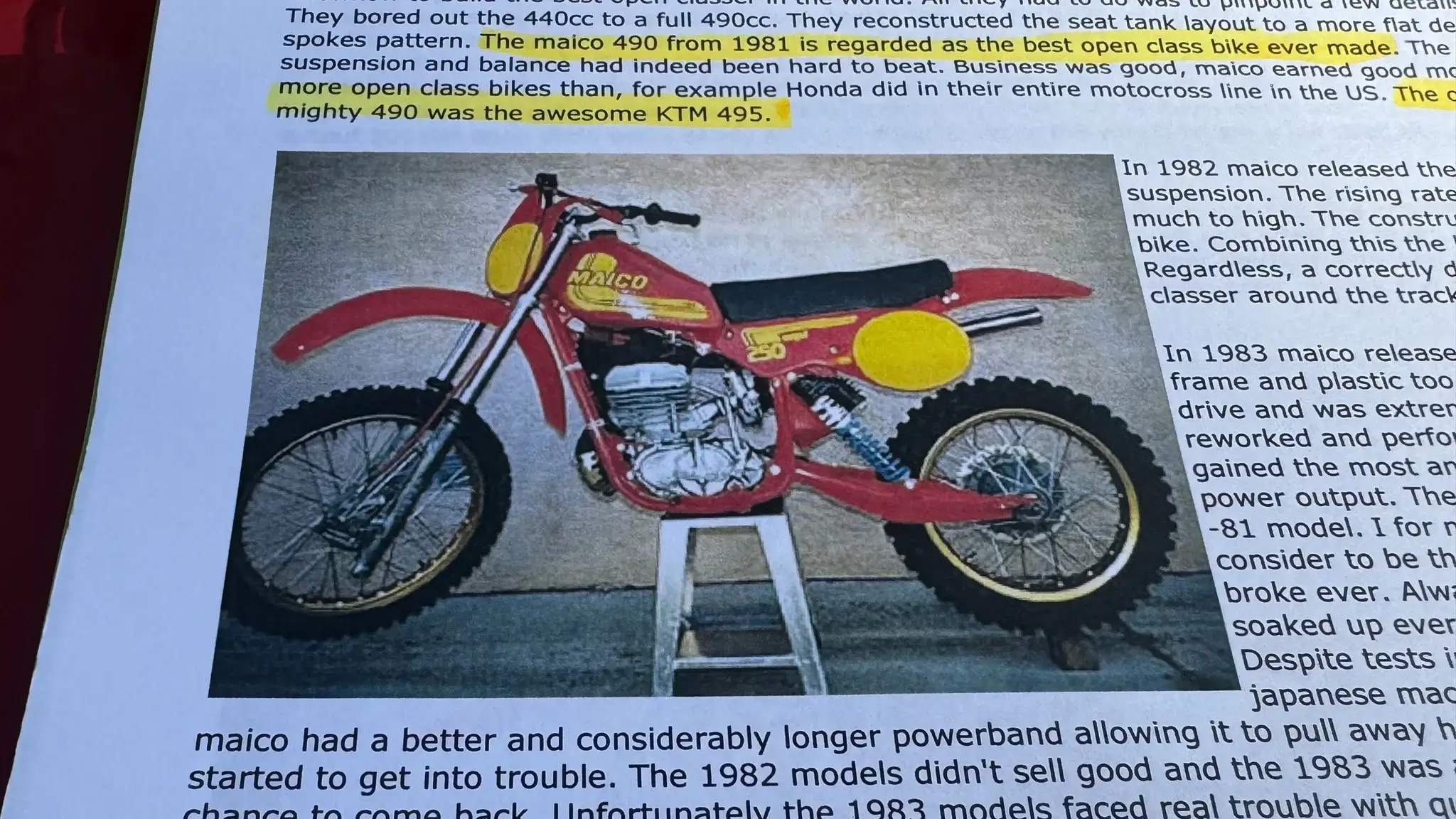 MP: 1980 Maico MC 250 | PCARMARKET