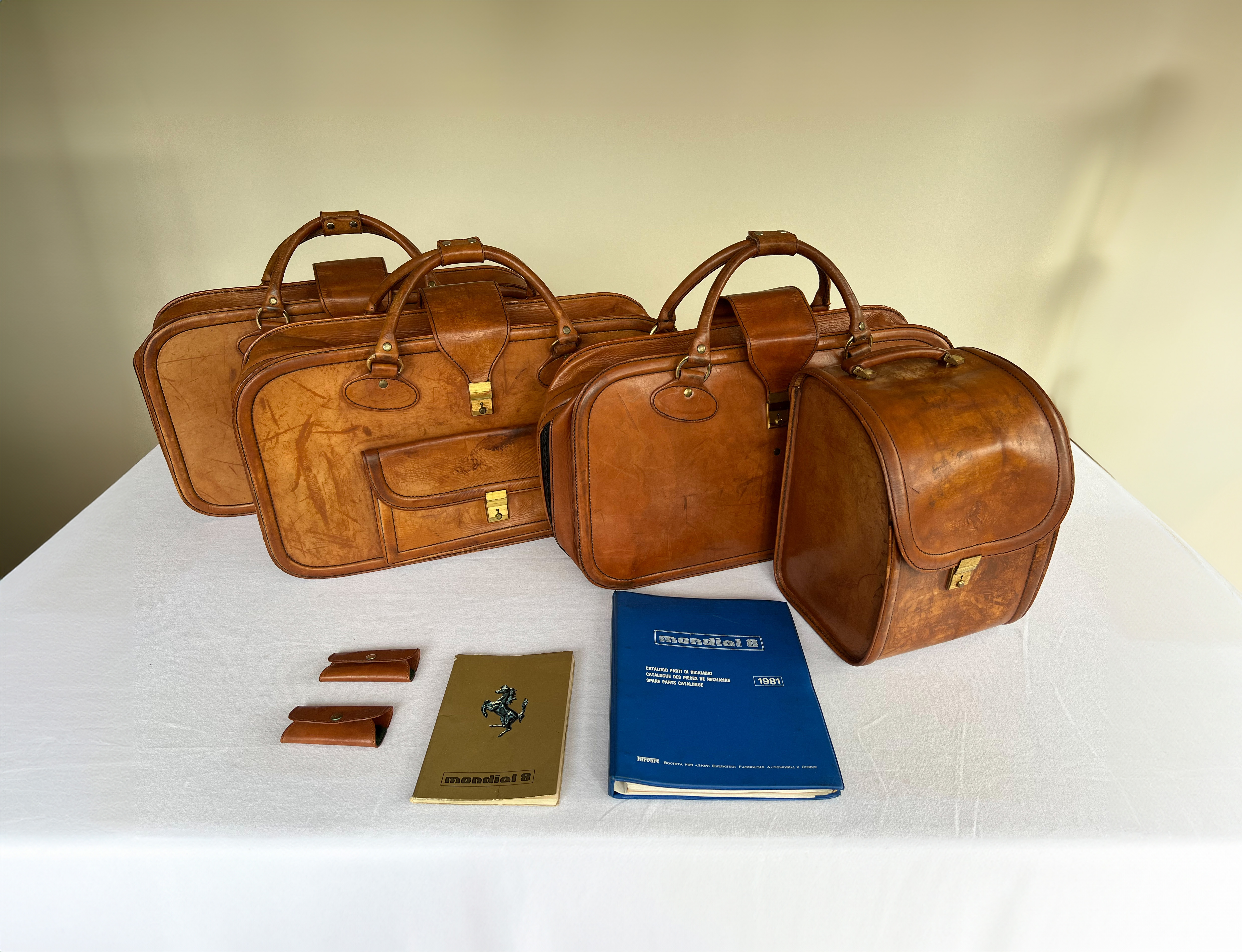 MP: 1981 Ferrari Mondial 8 Schedoni Luggage Set | PCARMARKET
