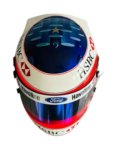 MP: Rubens Barrichello 1998 GP Race Used Helmet | PCARMARKET