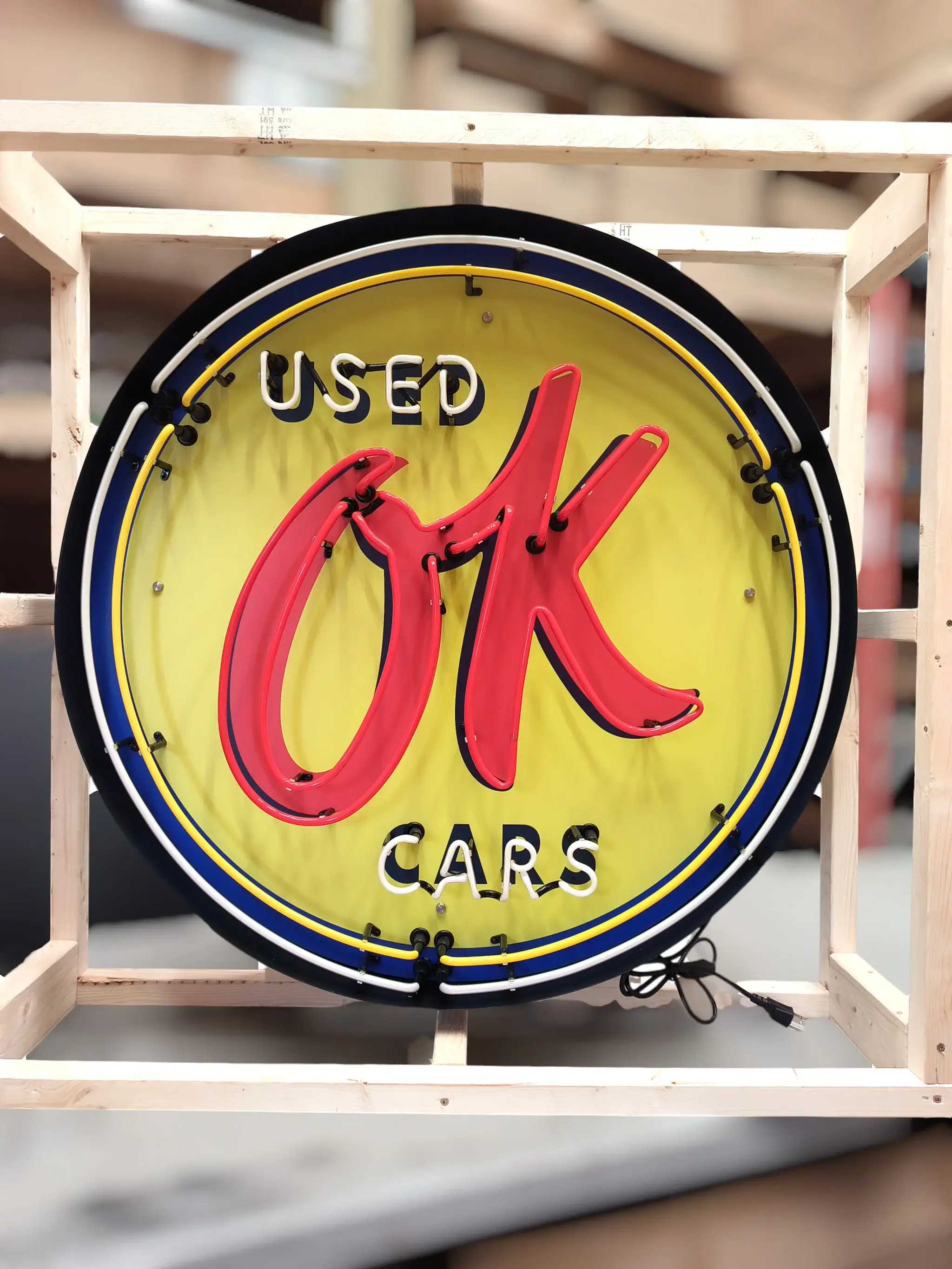 MP: OK Used Cars Neon Sign | PCARMARKET