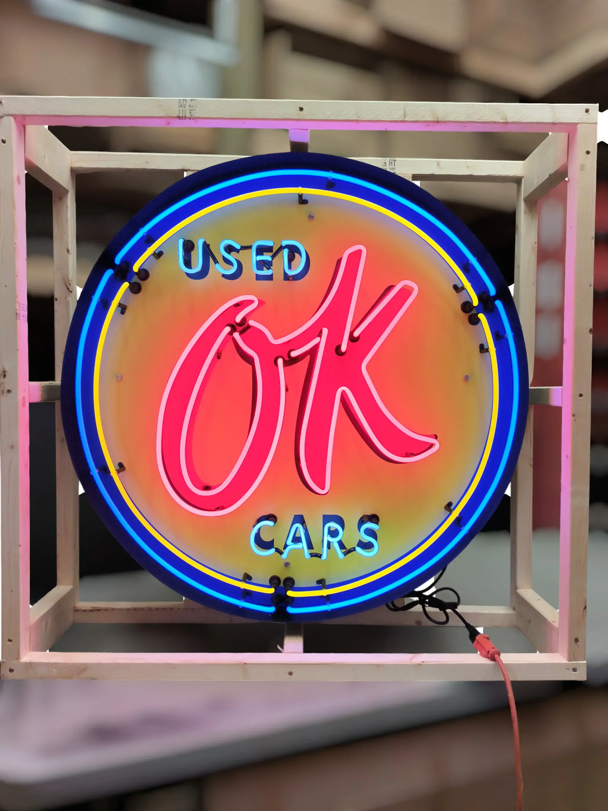 MP: OK Used Cars Neon Sign | PCARMARKET