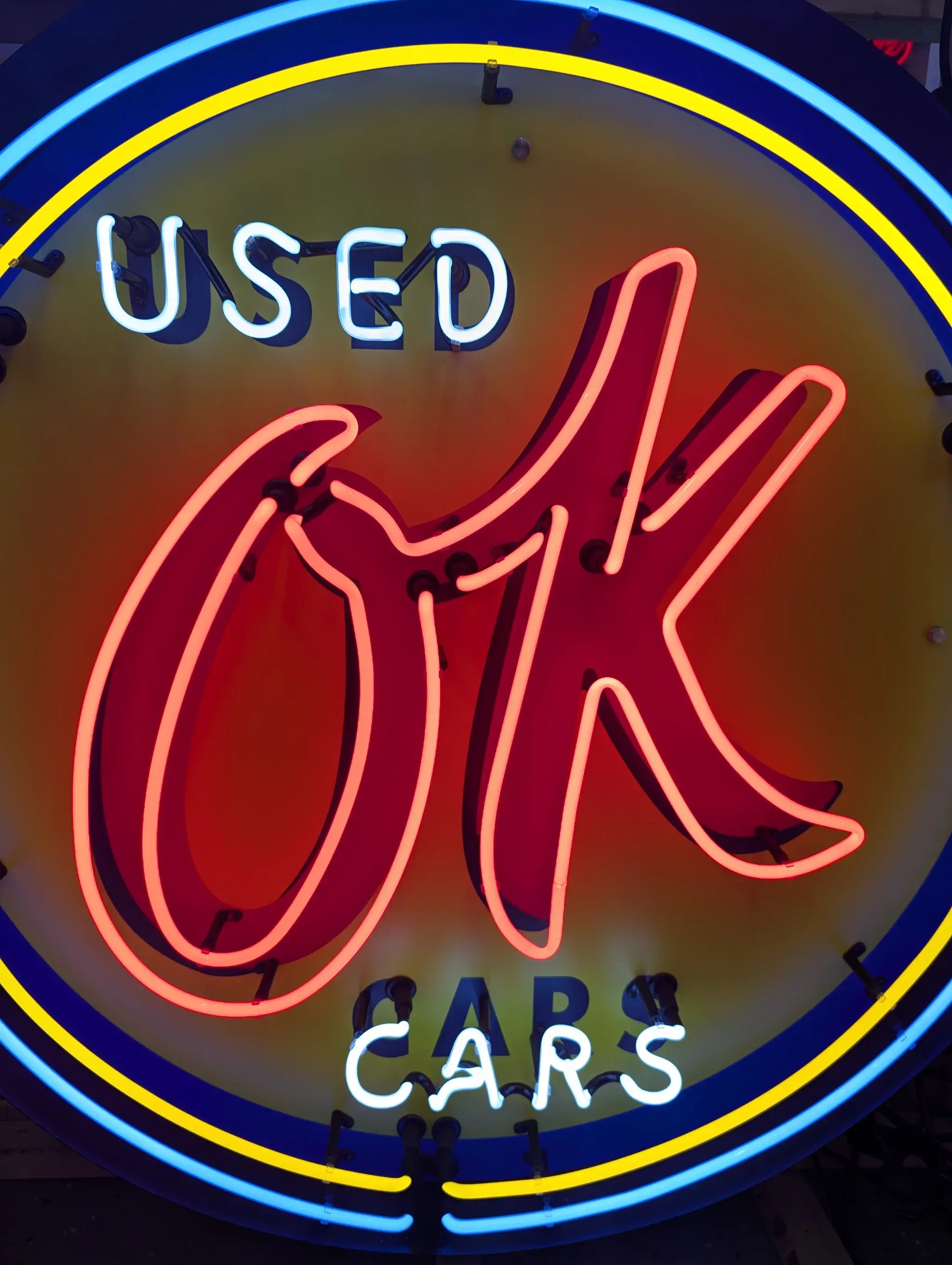 MP: OK Used Cars Neon Sign | PCARMARKET